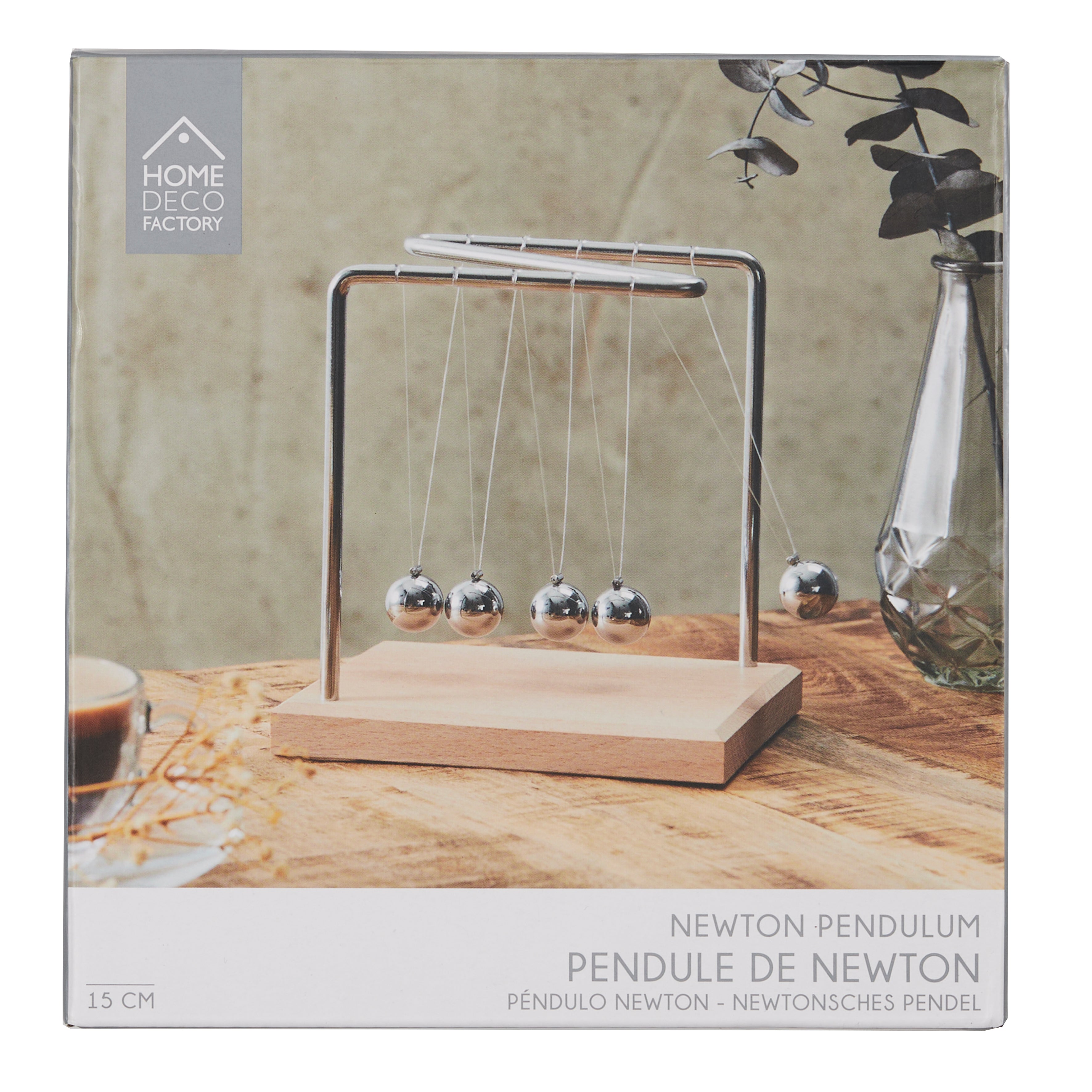 PENDULE DE NEWTON H15CM