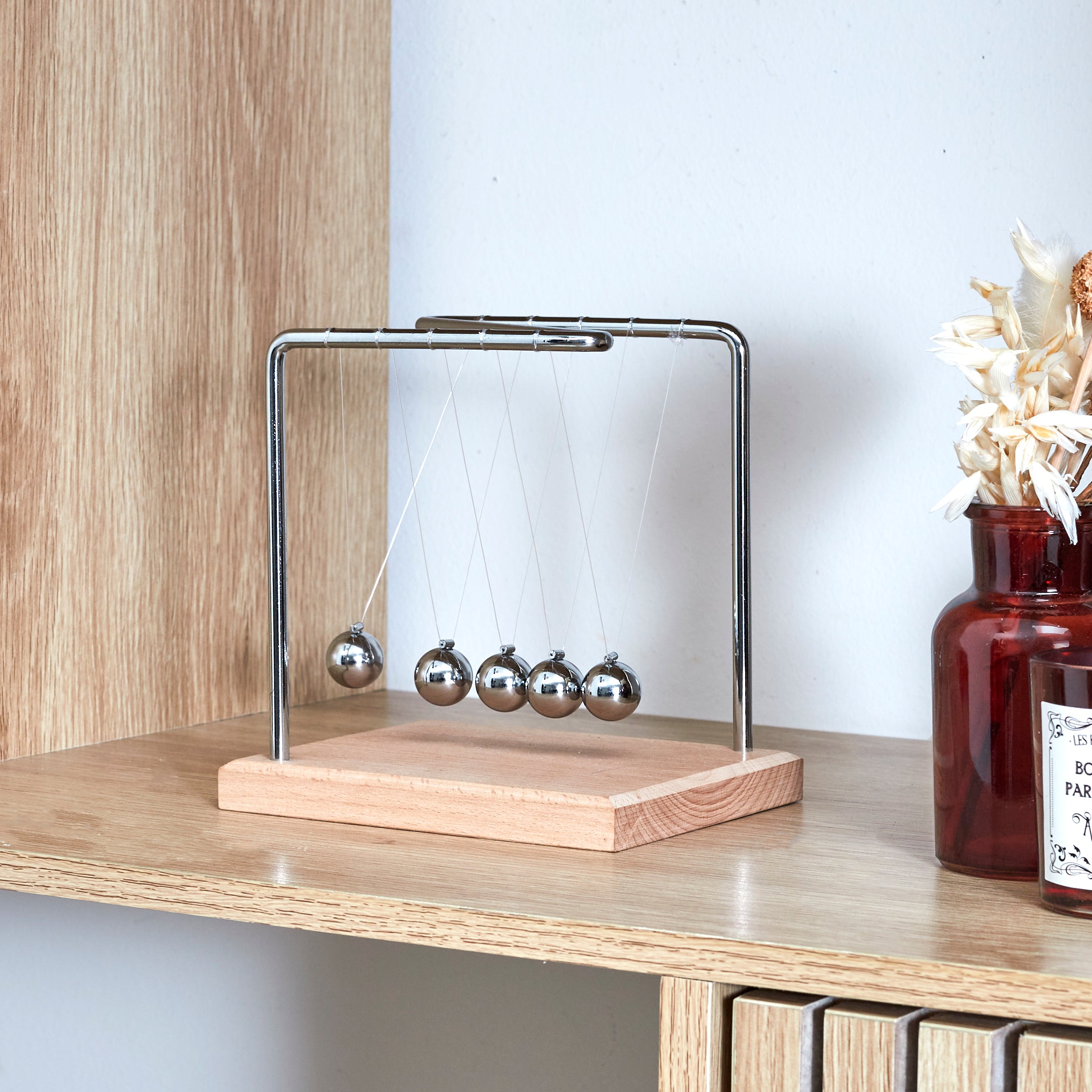 PENDULE DE NEWTON H15CM