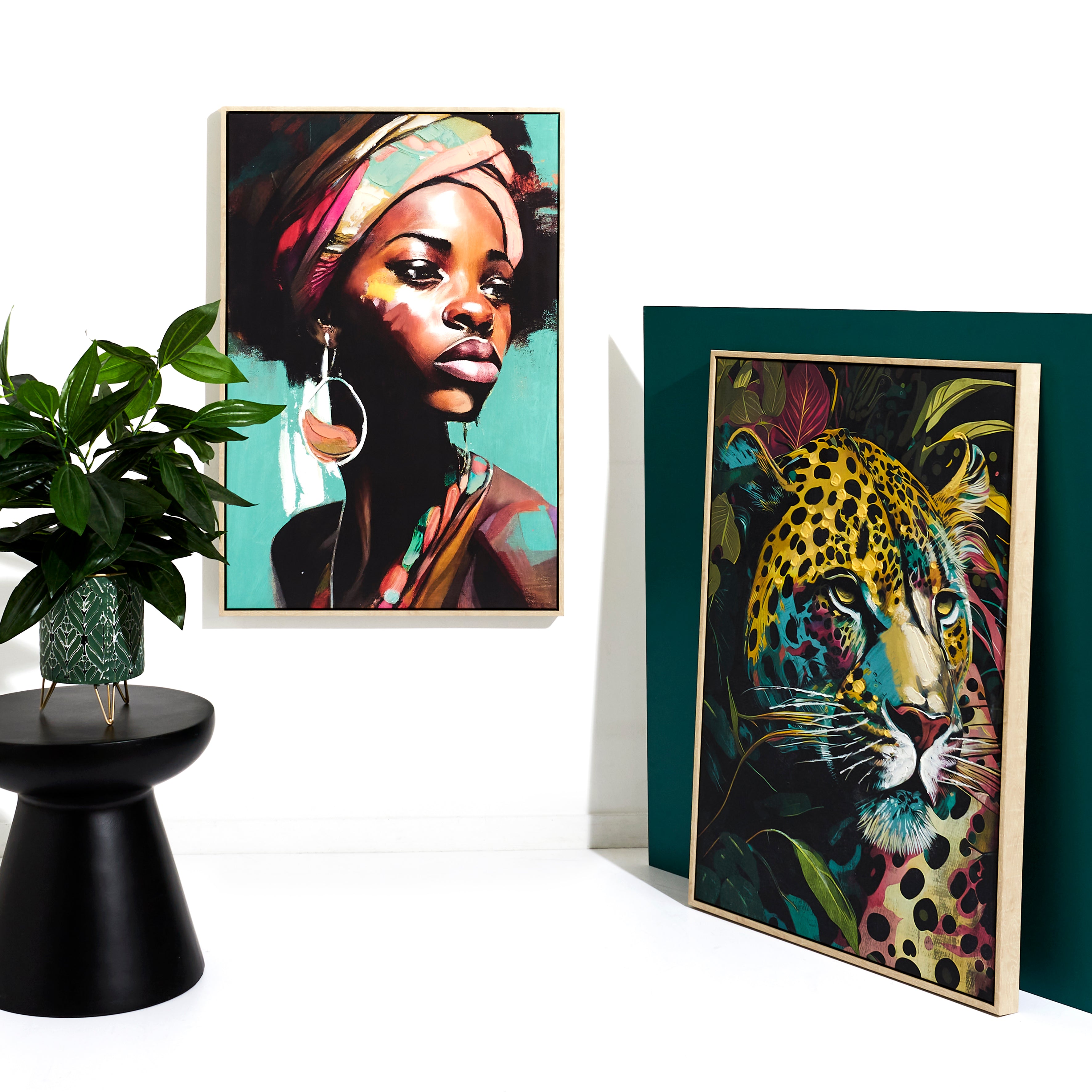 TABLEAU JUNGLE 60X90CM