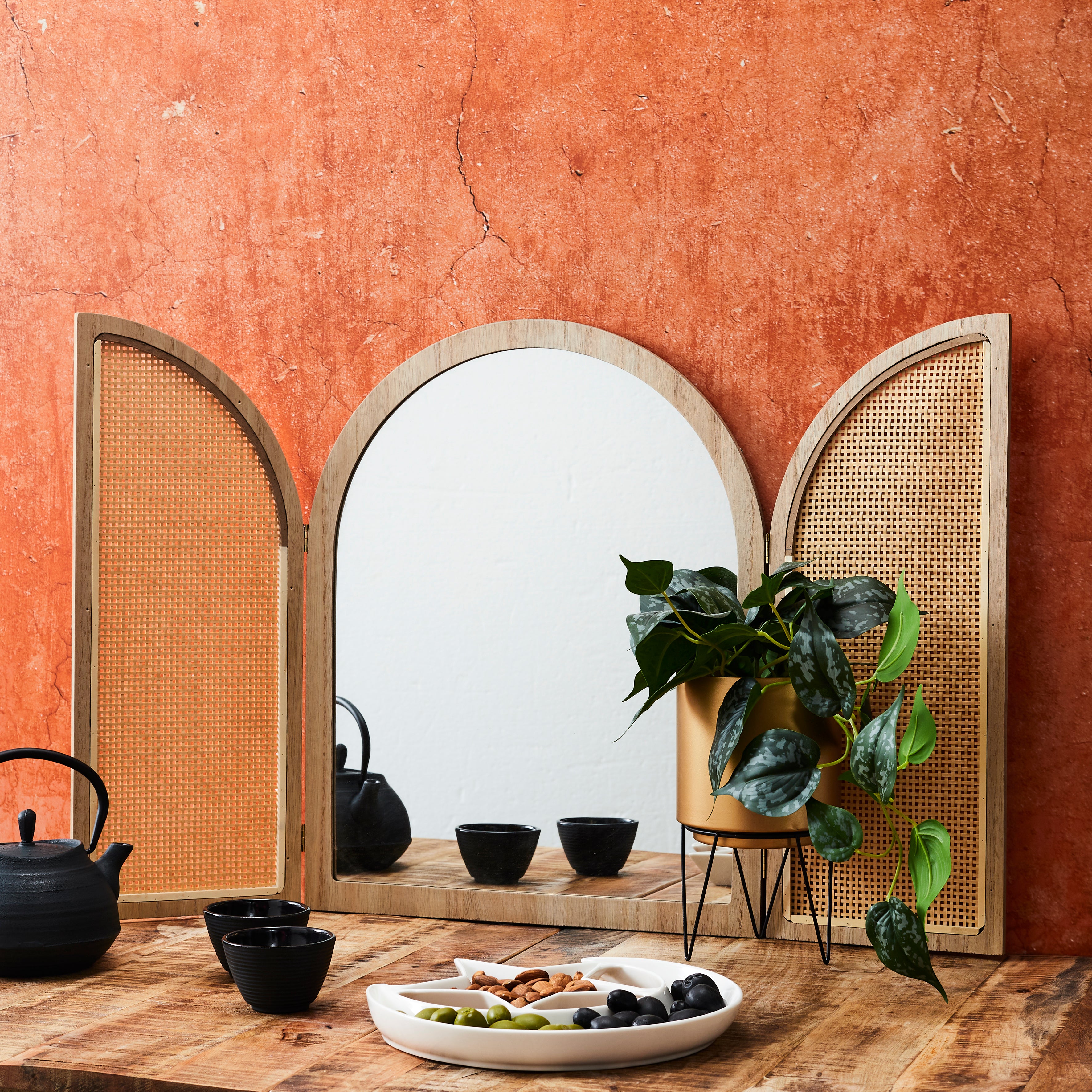 MIROIR A VOLETS BALI