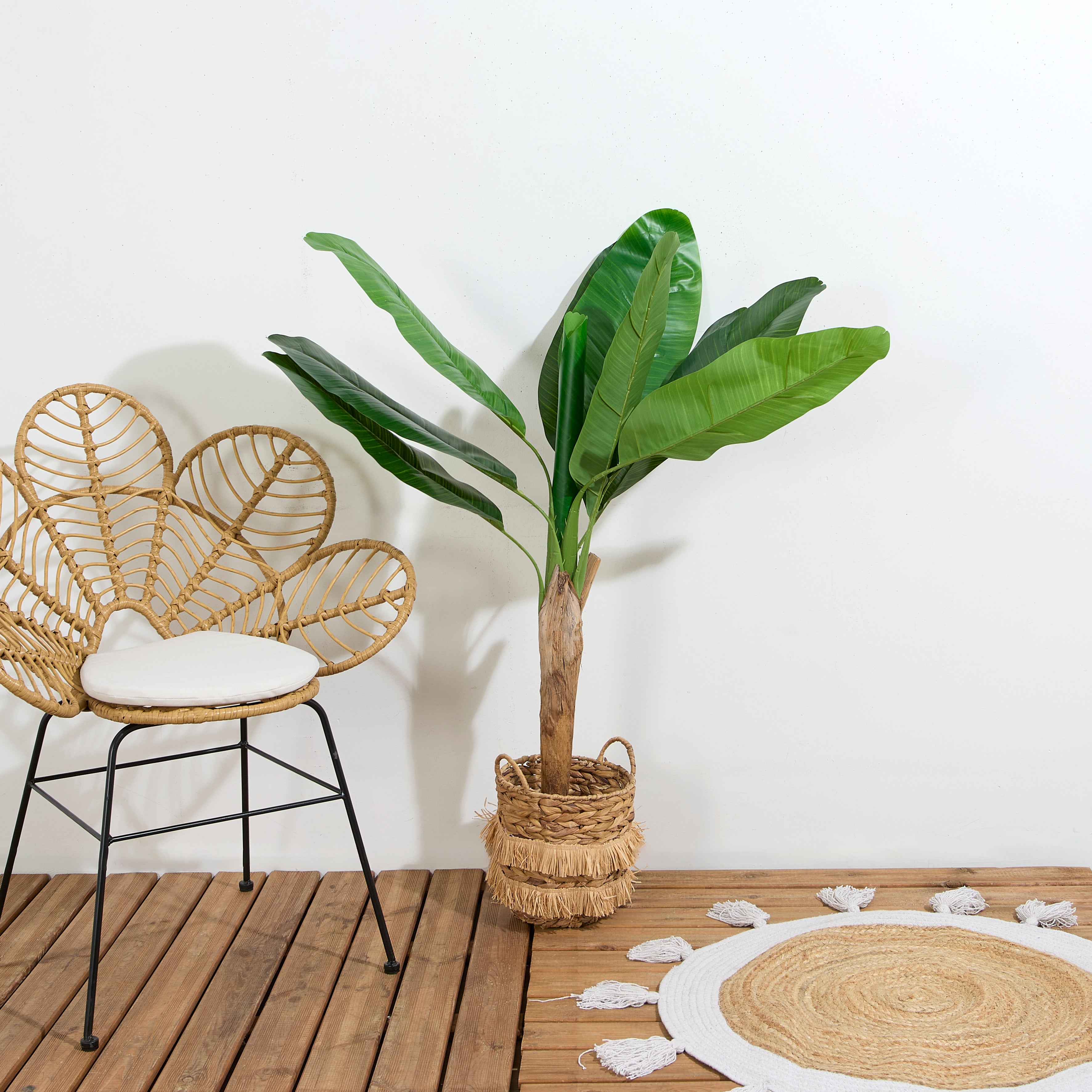 PLANTE ARTIFICIELLE BANANIER 120CM