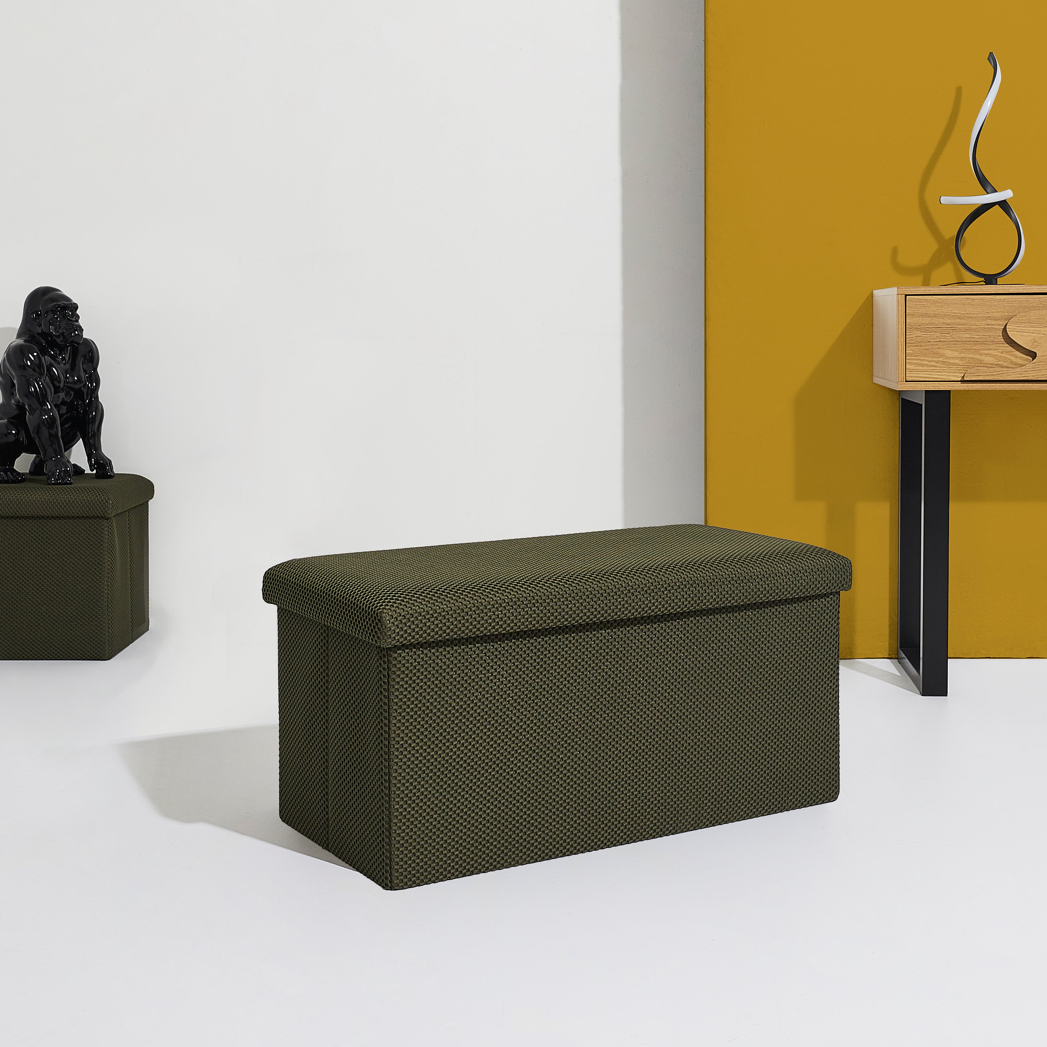 COFFRE BANC PLIABLE ATOME KAKI