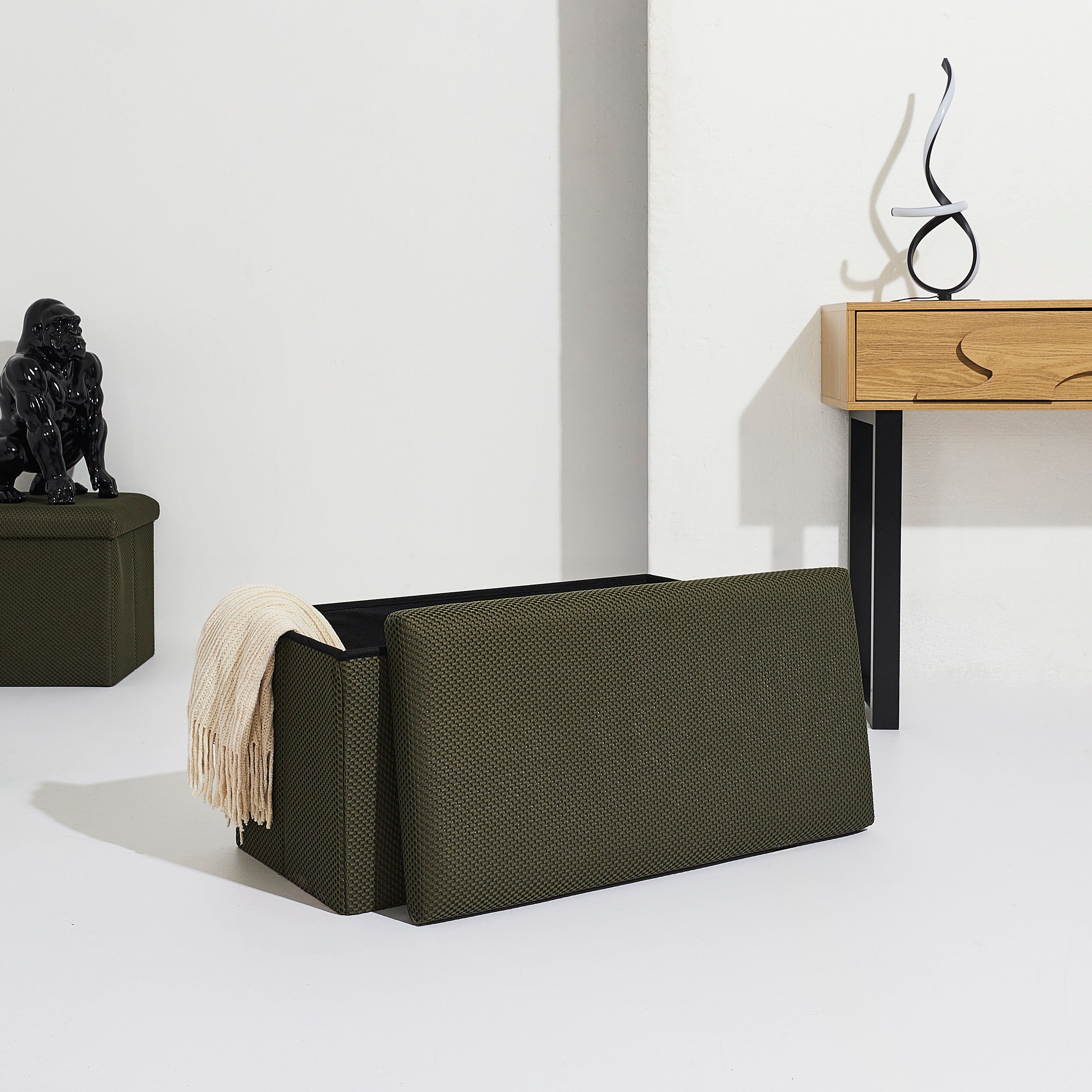 COFFRE BANC PLIABLE ATOME KAKI
