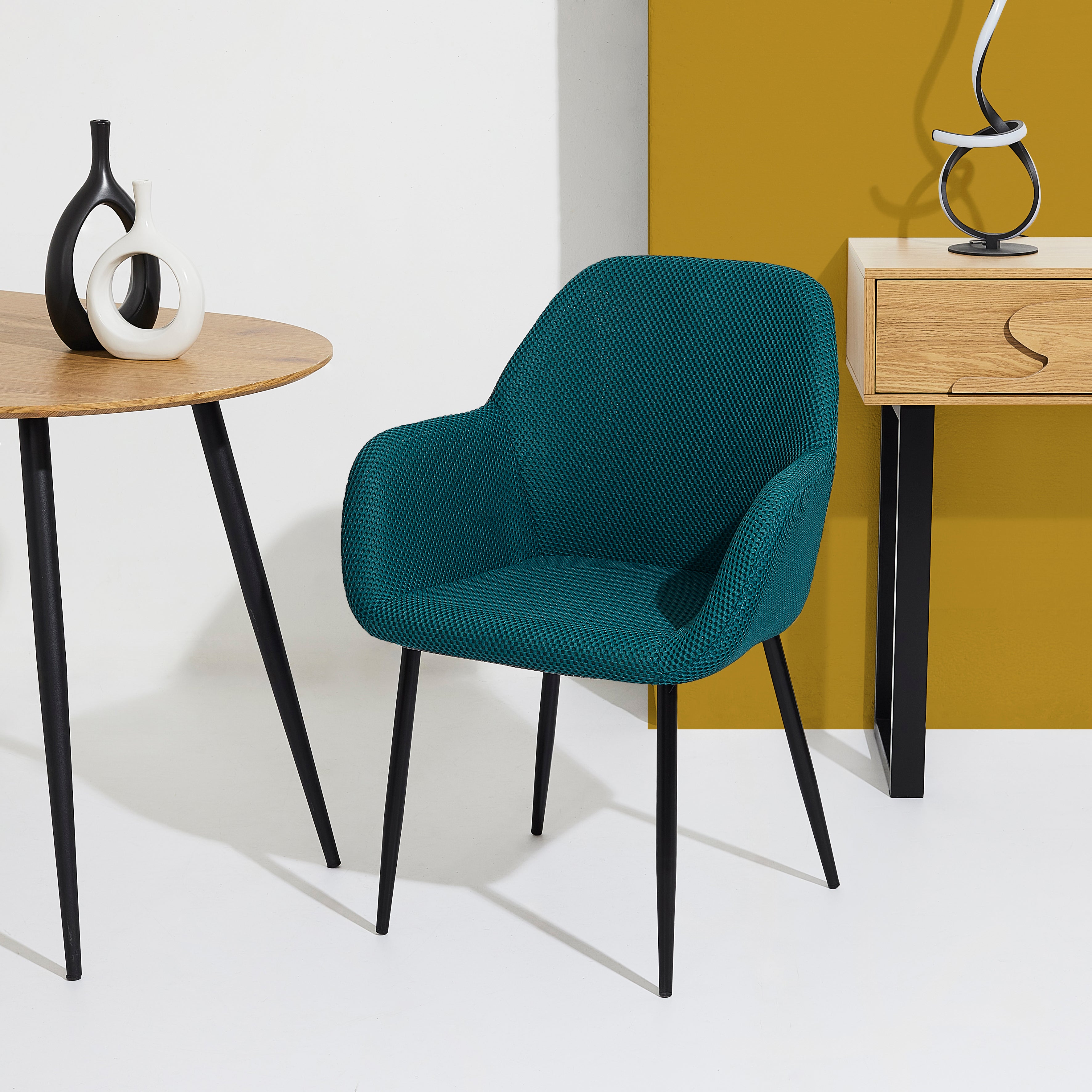 FAUTEUIL ATOME BLEU - LOT DE 2