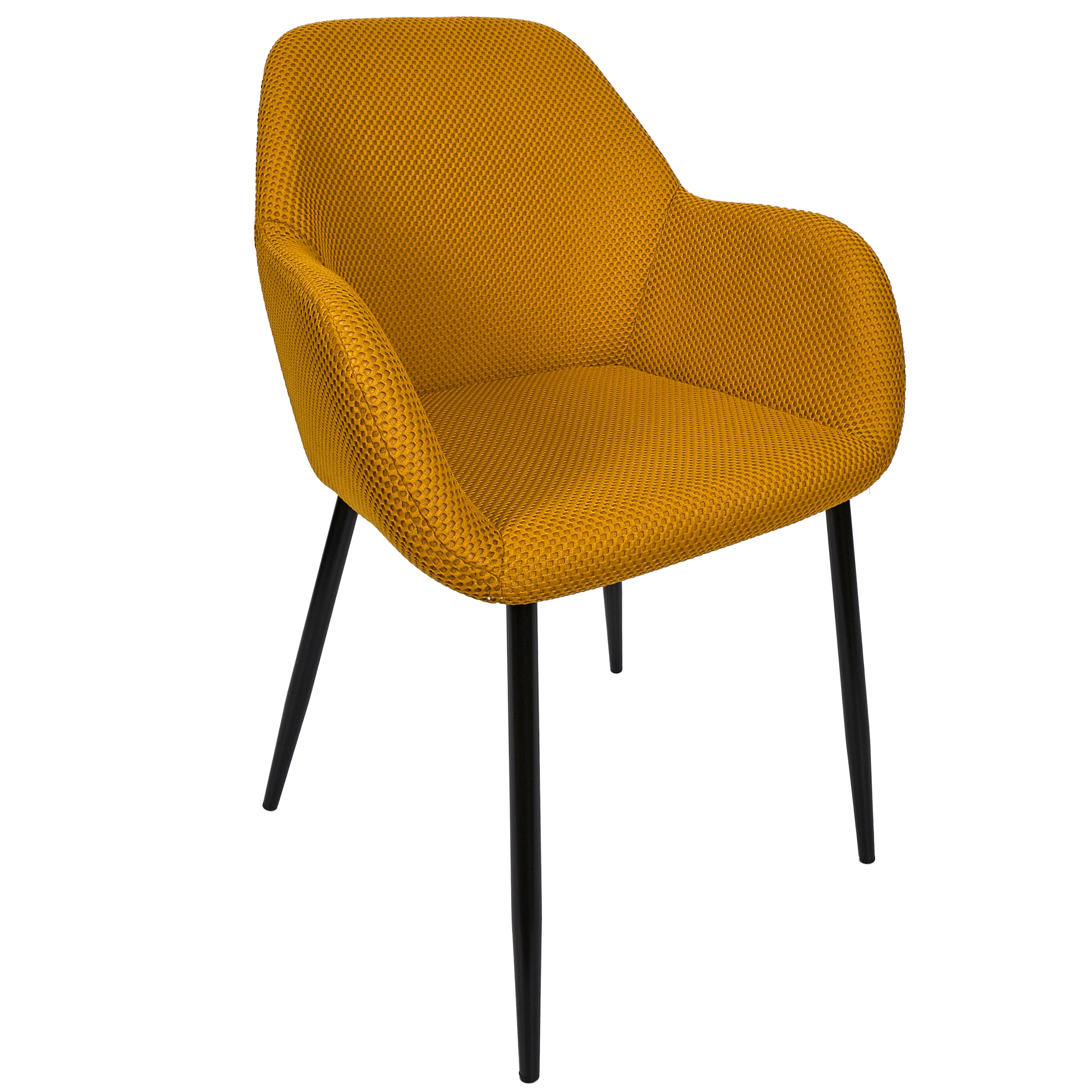 FAUTEUIL ATOME JAUNE - LOT DE 2