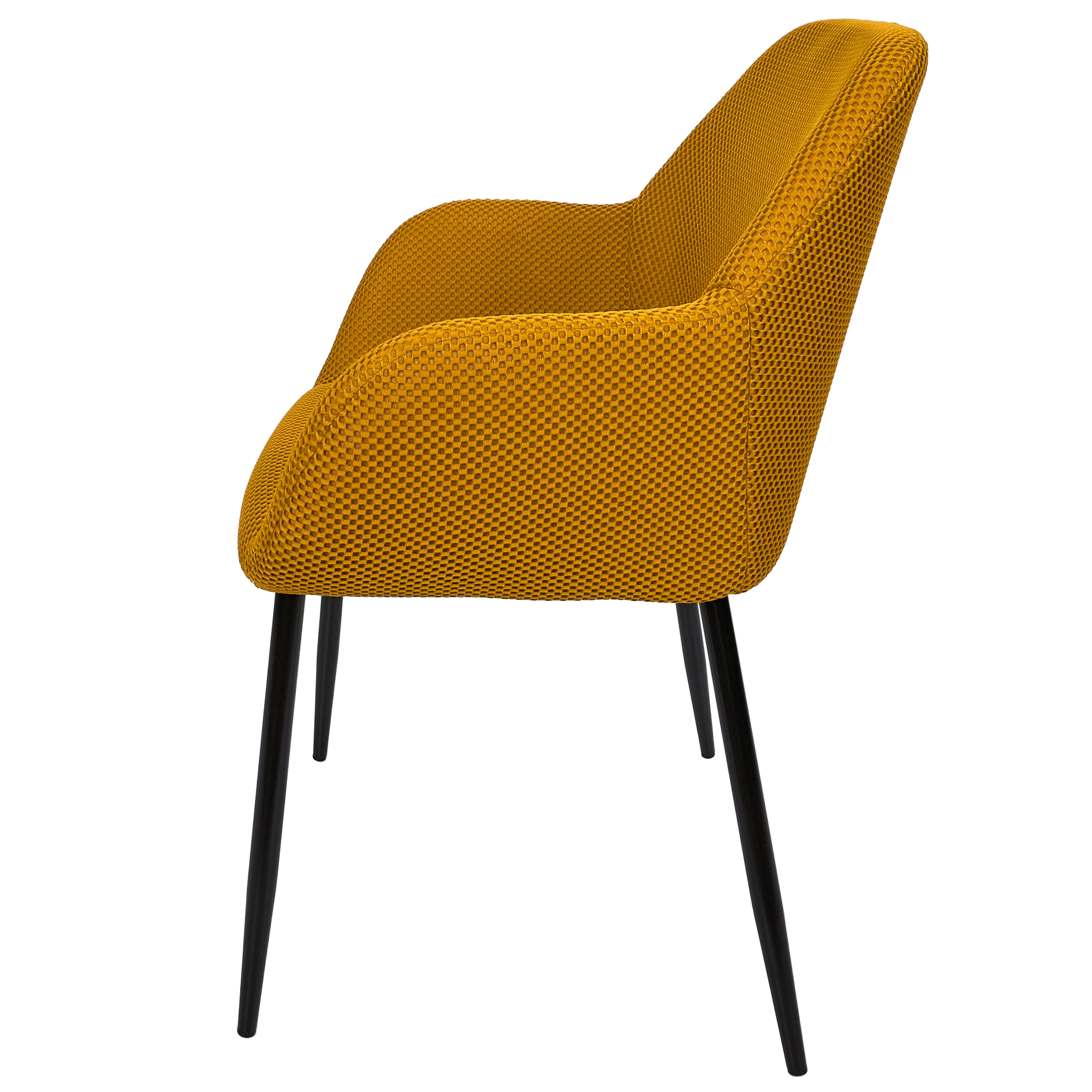 FAUTEUIL ATOME JAUNE - LOT DE 2