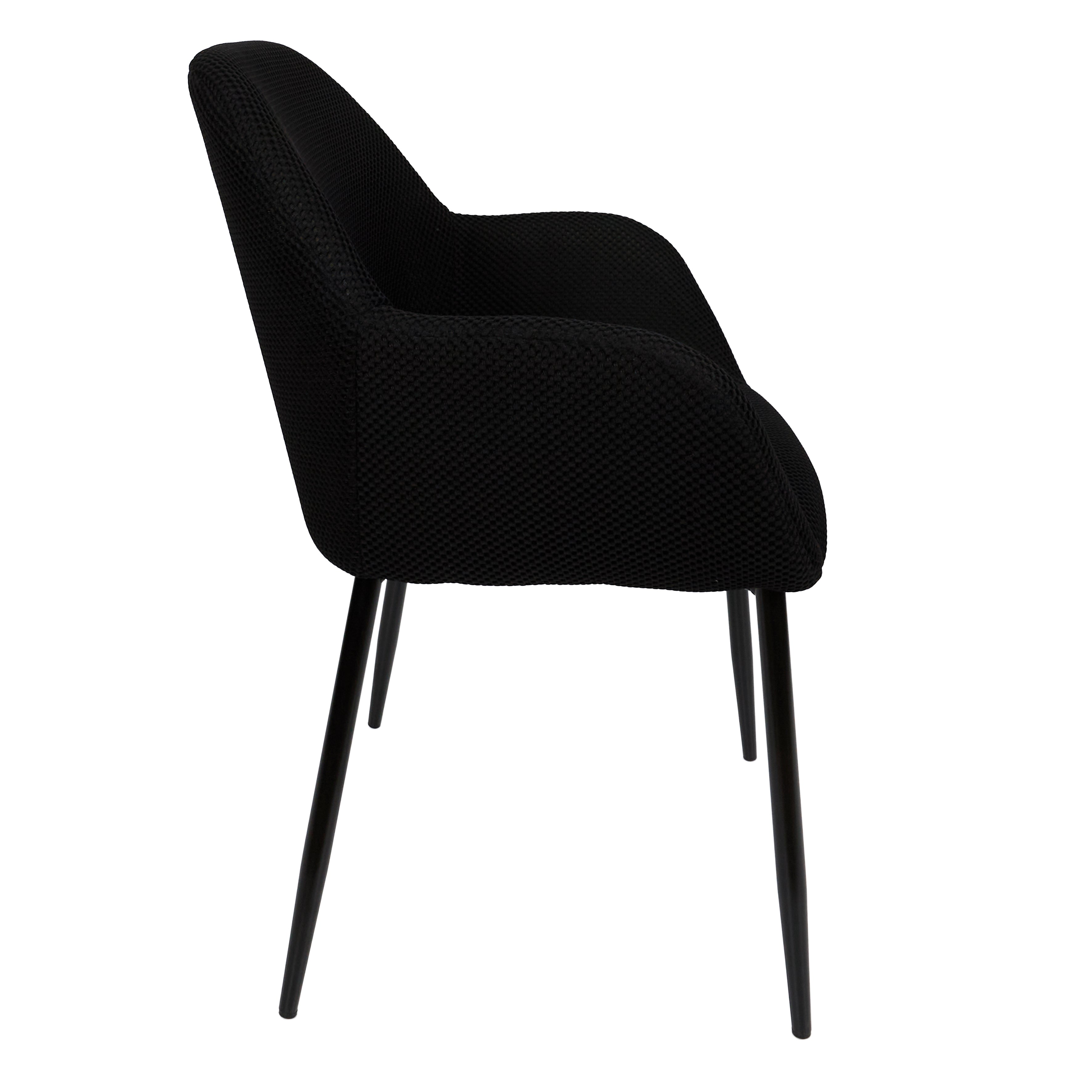 FAUTEUIL ATOME NOIR - LOT DE 2
