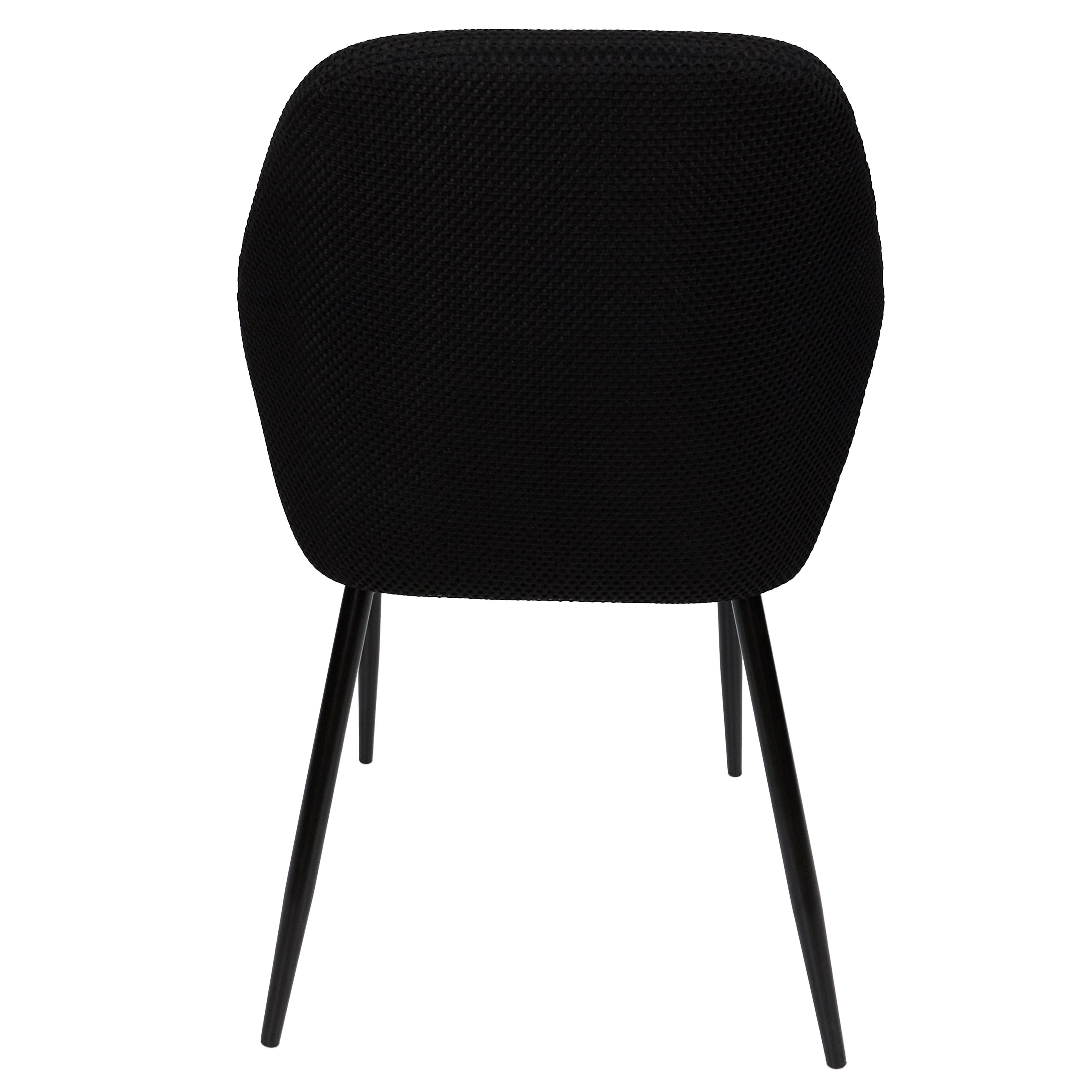 FAUTEUIL ATOME NOIR - LOT DE 2