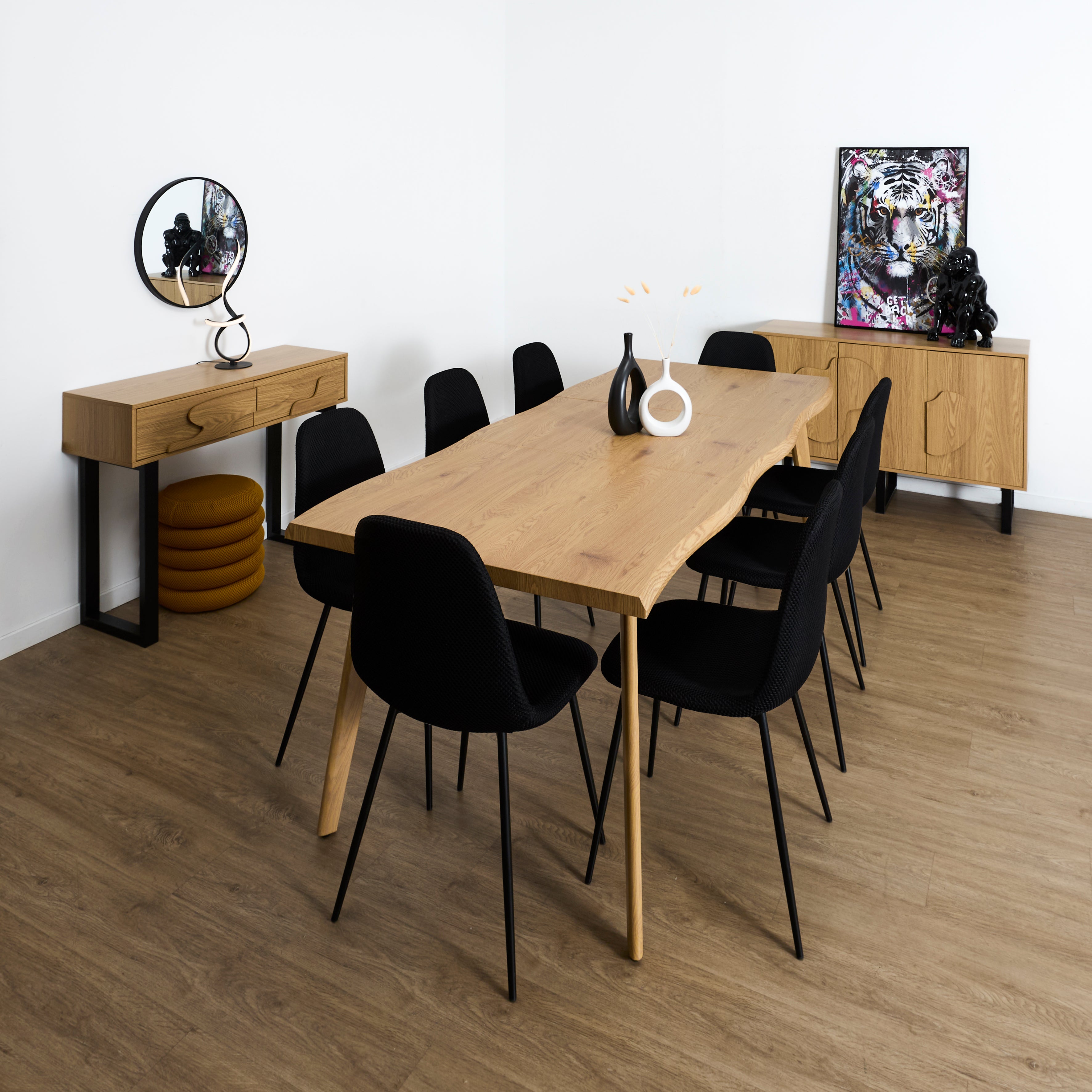 TABLE EXTENSIBLE 6 A 8 PERSONNES CALYPSO