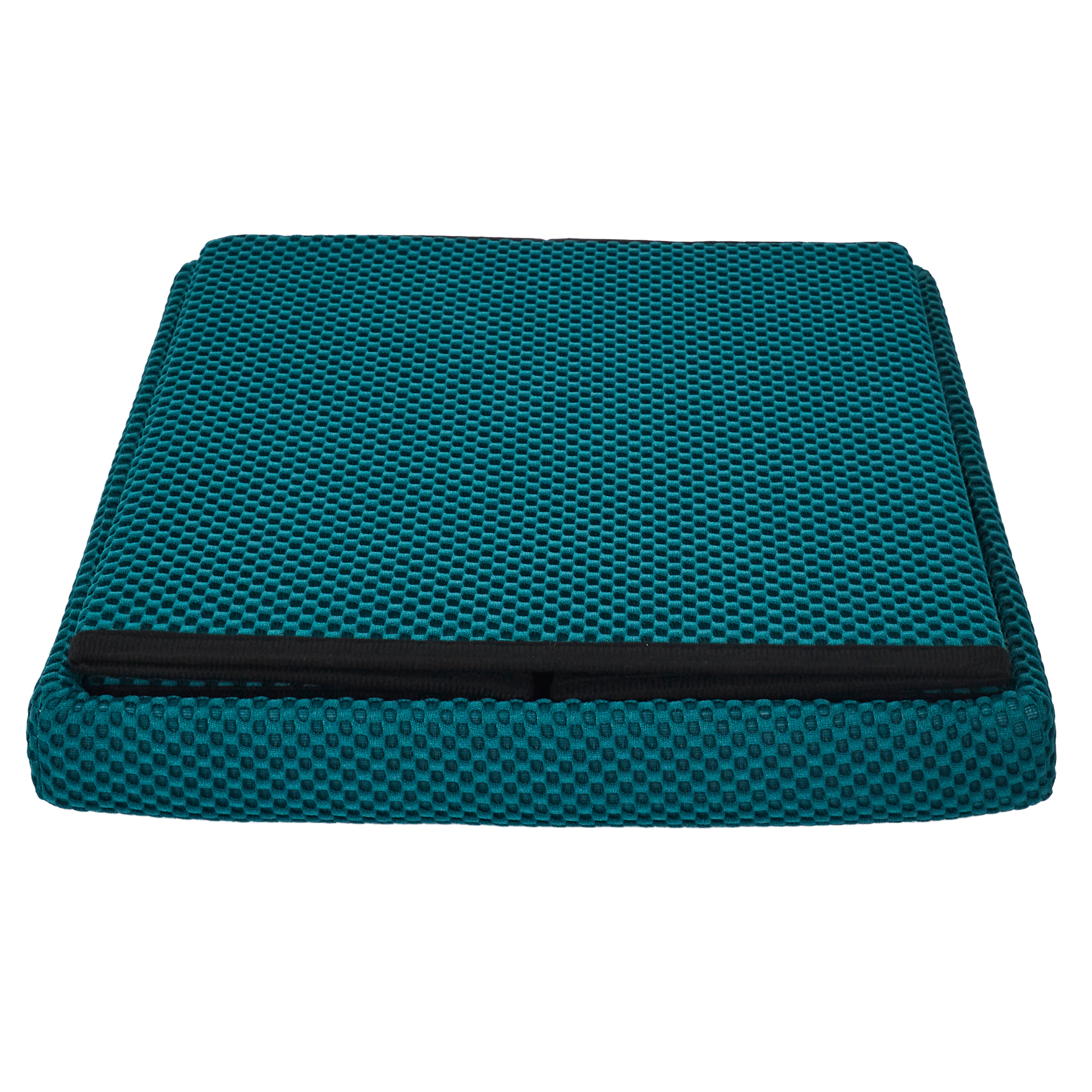 COFFRE POUF PLIABLE ATOME BLEU