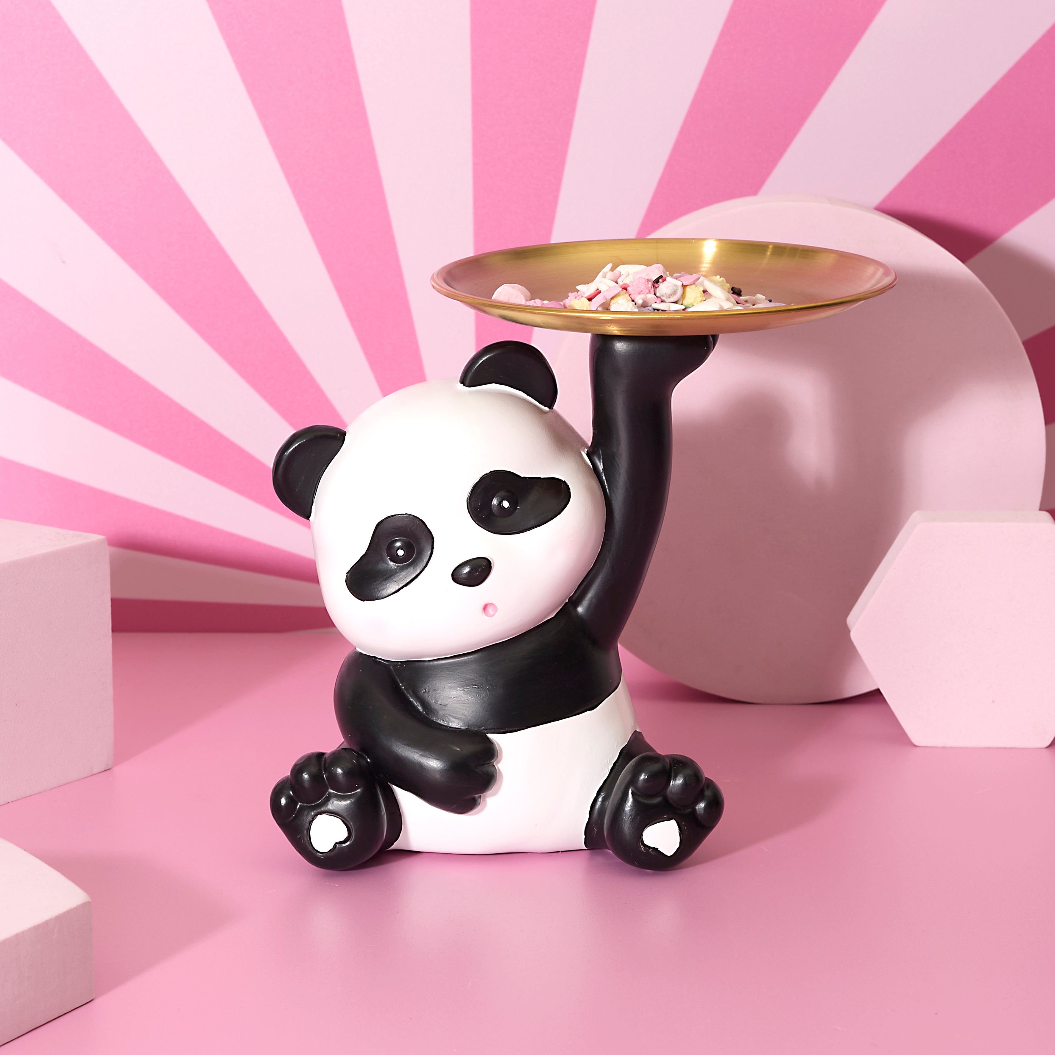 STATUE PANDA VIDE POCHE H18CM KAWAII
