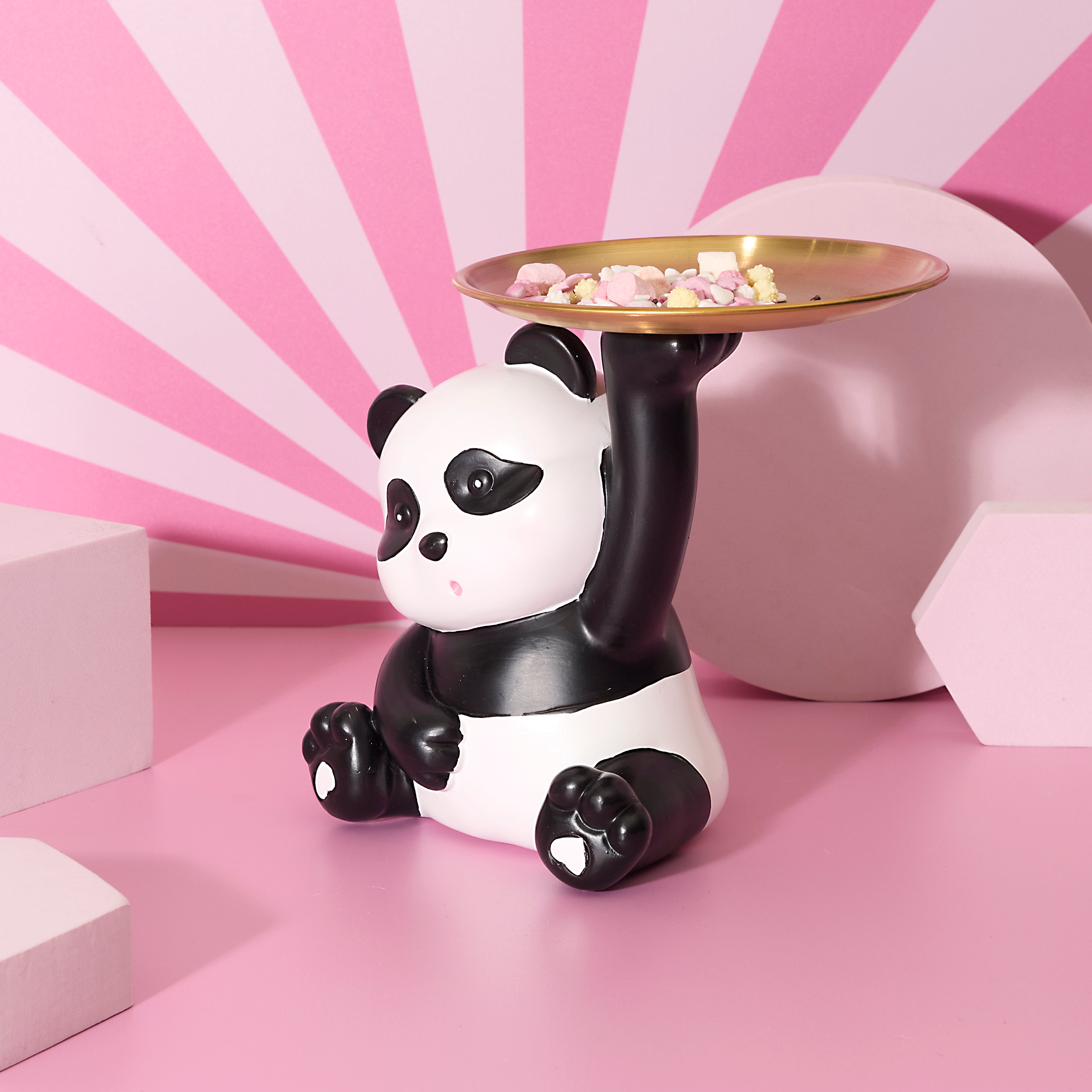 STATUE PANDA VIDE POCHE H18CM KAWAII