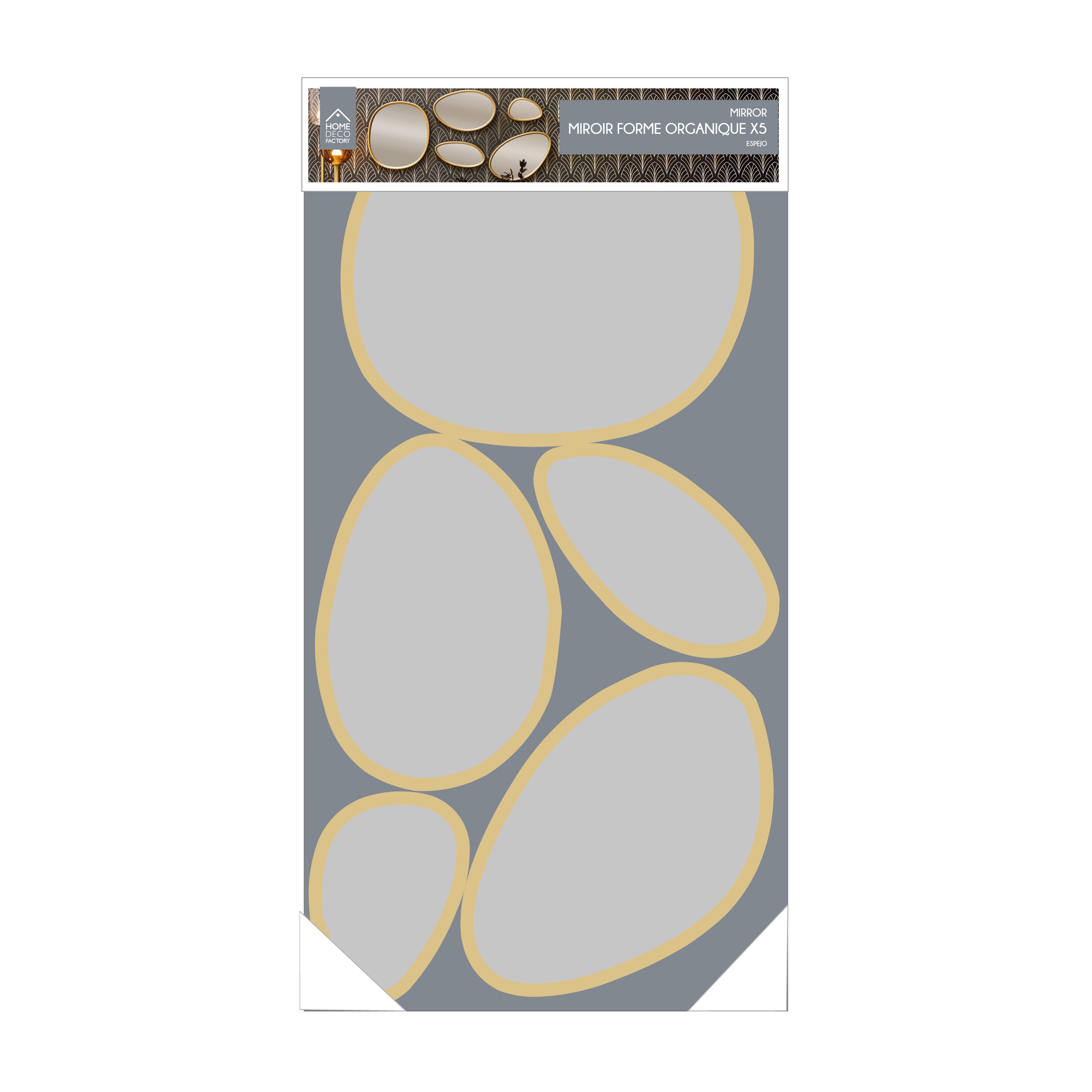 MIROIR FORME ORGANIQUE X5