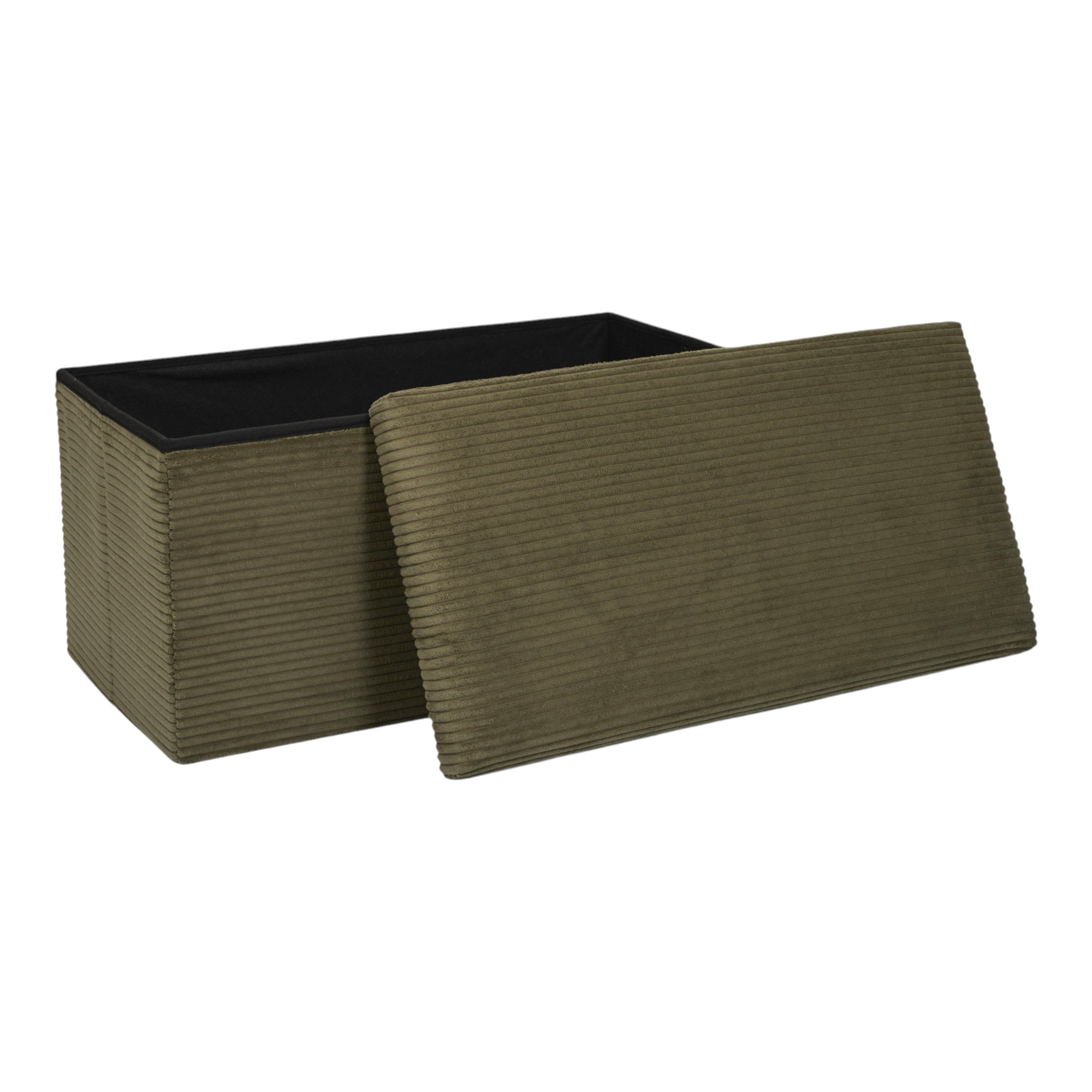 COFFRE BANC PLIABLE COTELE SCOTT VERT