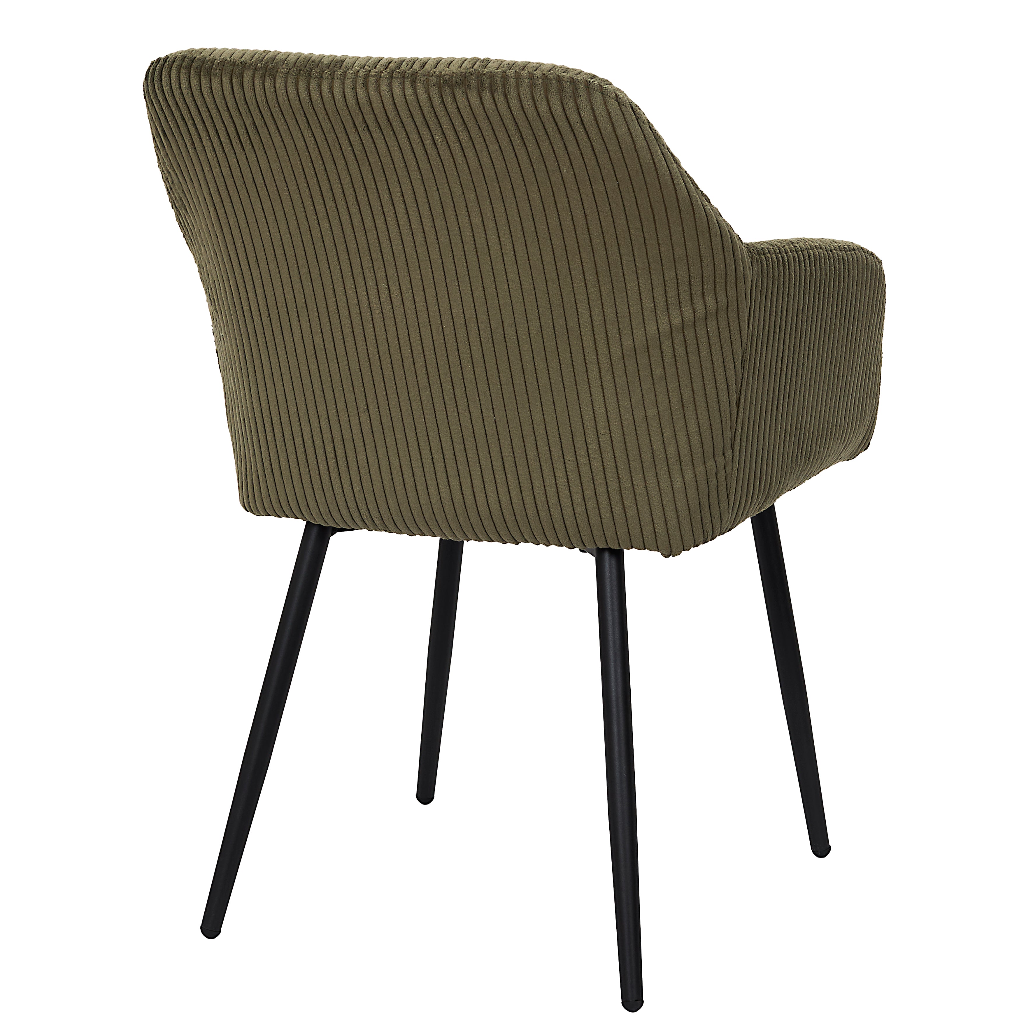 FAUTEUIL COTELE SCOTT VERT - LOT DE 2