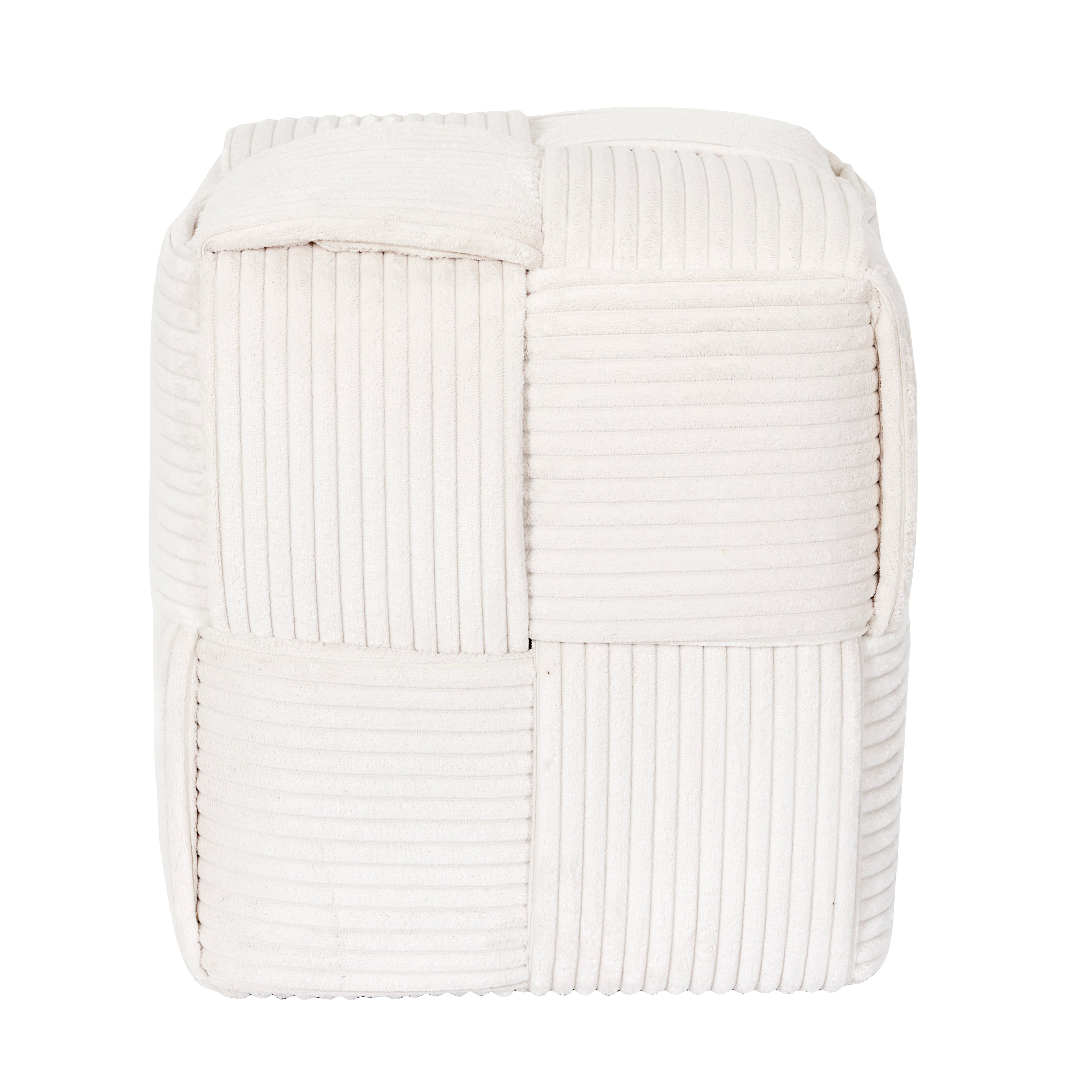 POUF COTELE TRESSE SCOTT BEIGE