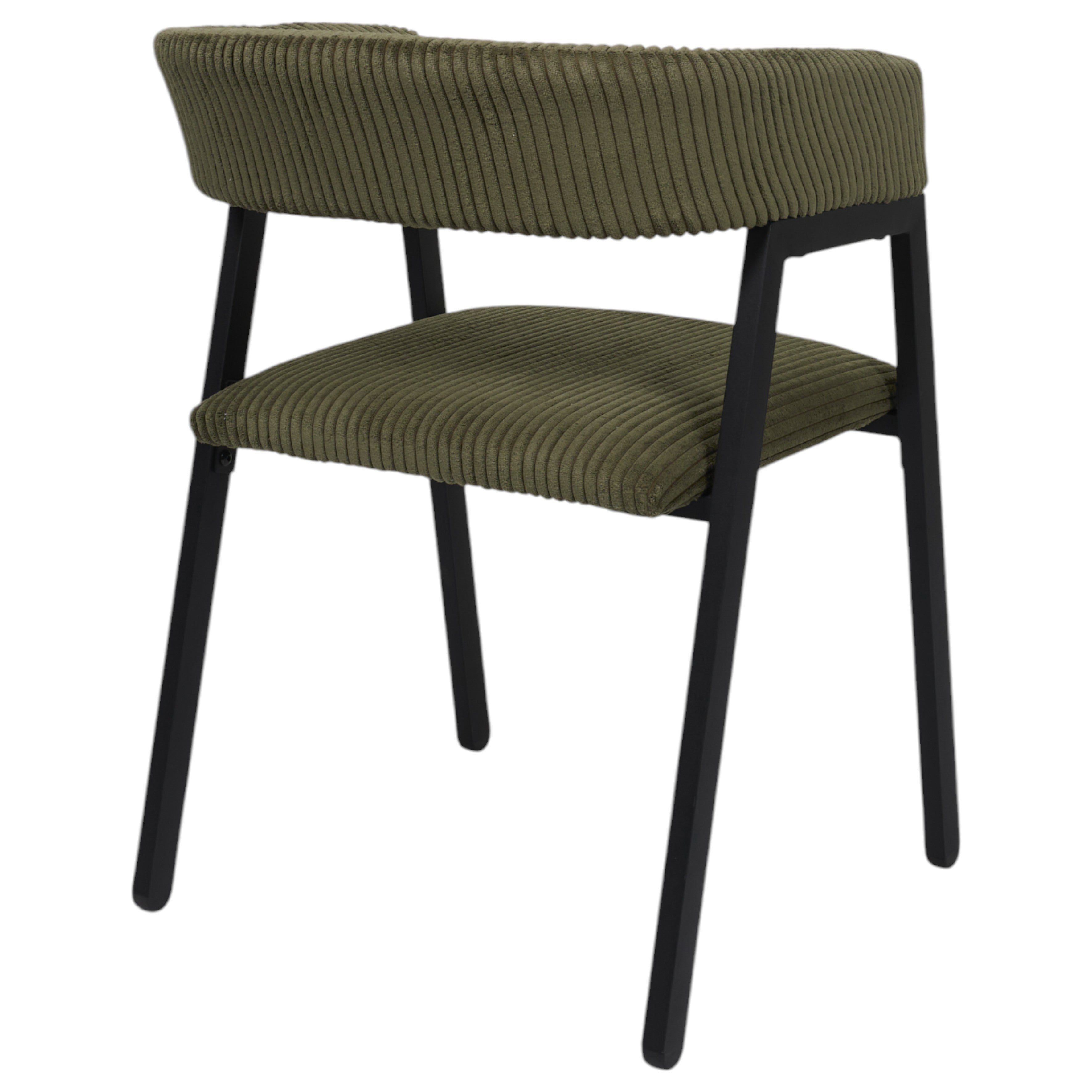 FAUTEUIL DESIGN COTELE SCOTT VERT - LOT DE 2