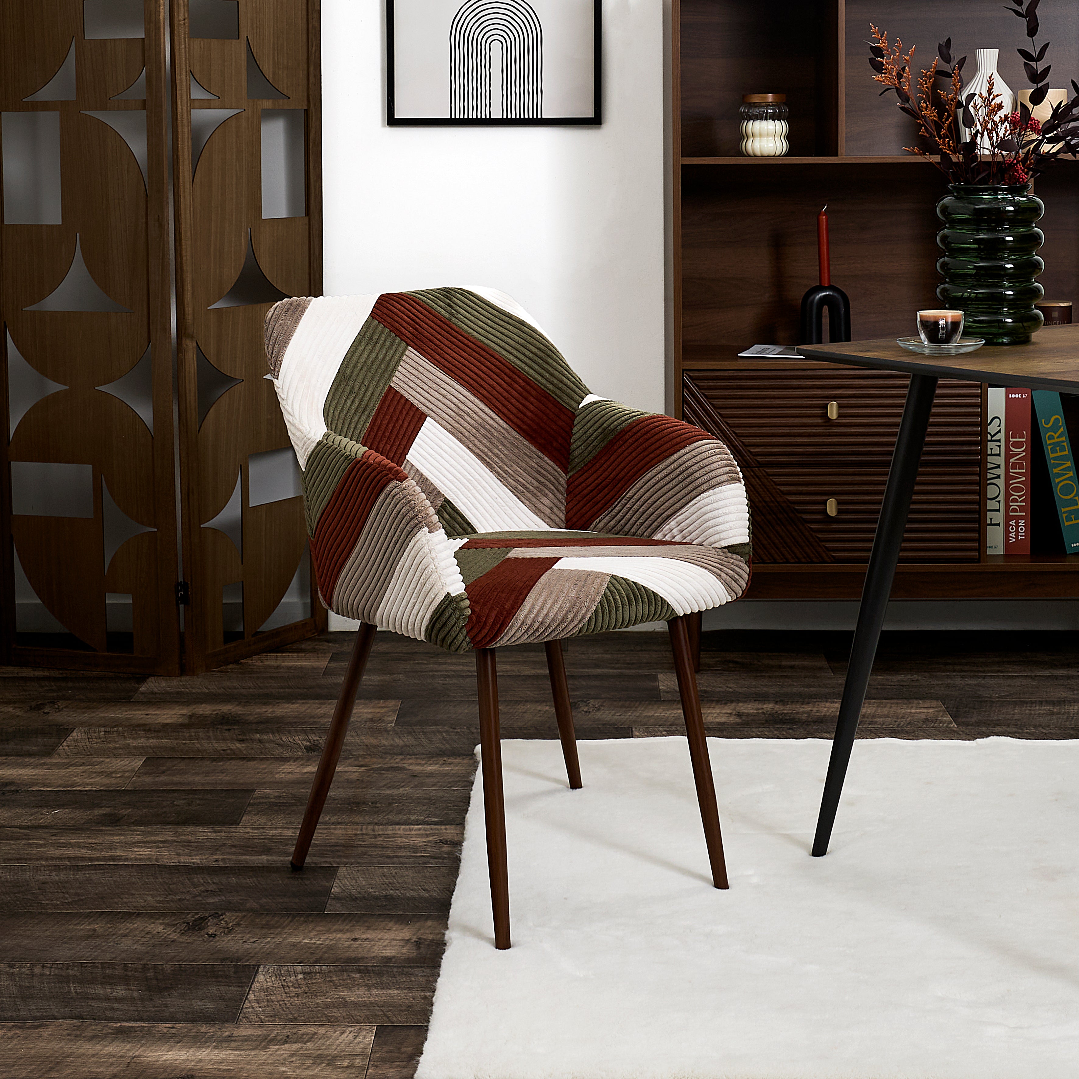 FAUTEUIL PATCHWORK COTELE SCOTT - LOT DE 2