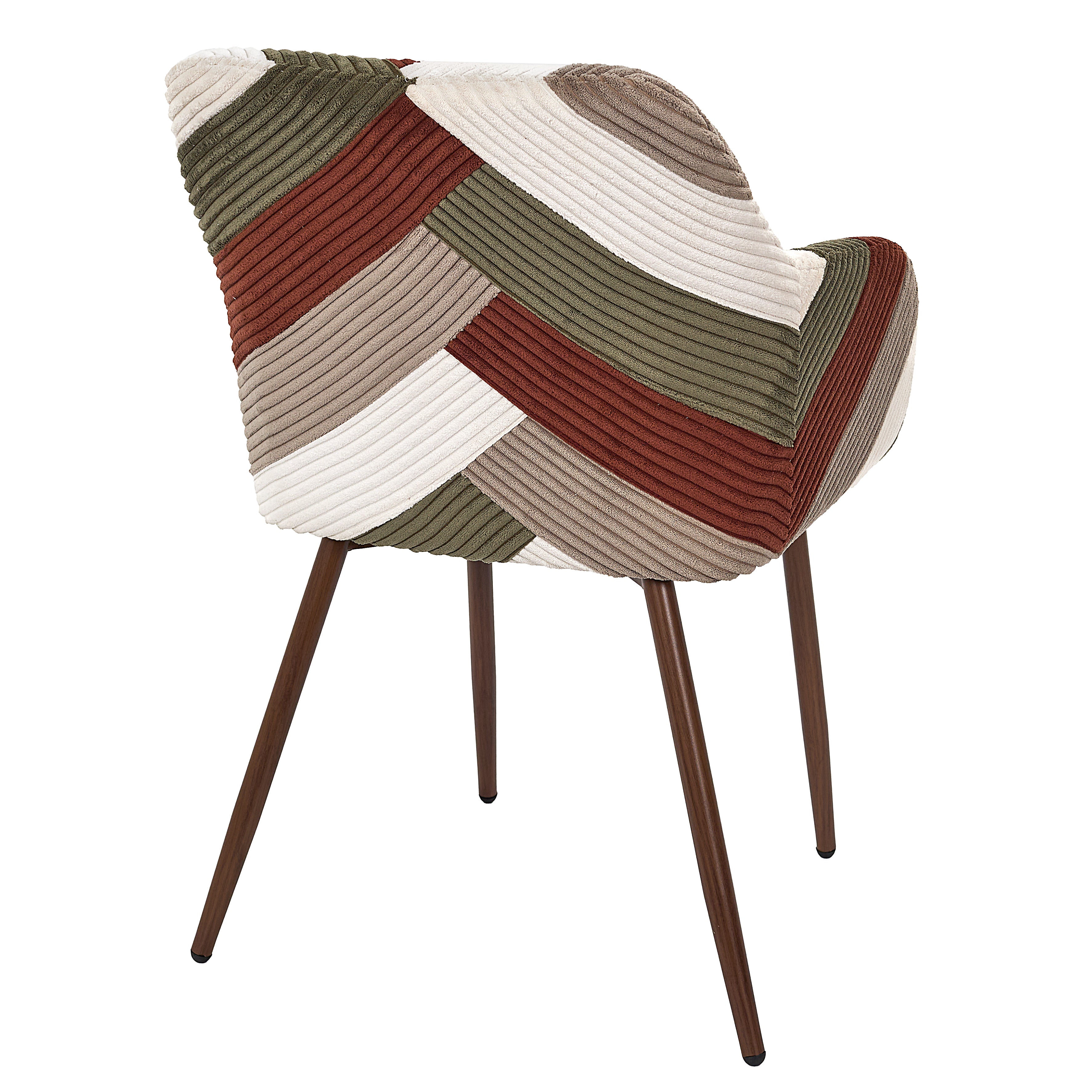 FAUTEUIL PATCHWORK COTELE SCOTT - LOT DE 2