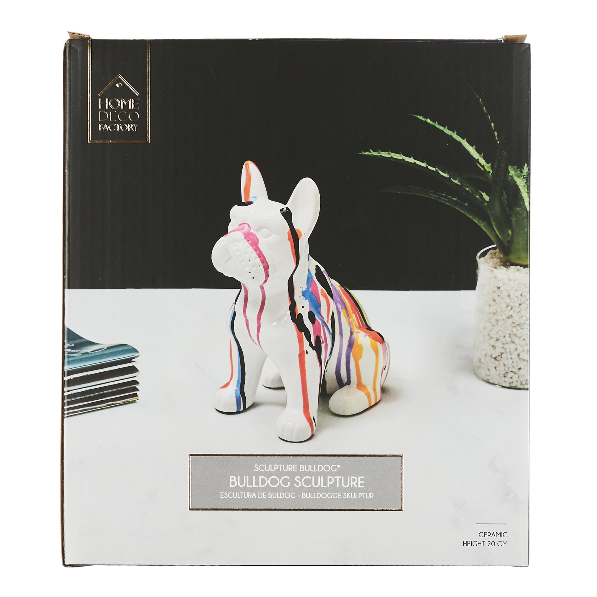BULLDOG CERAMIQUE COULURES 20CM