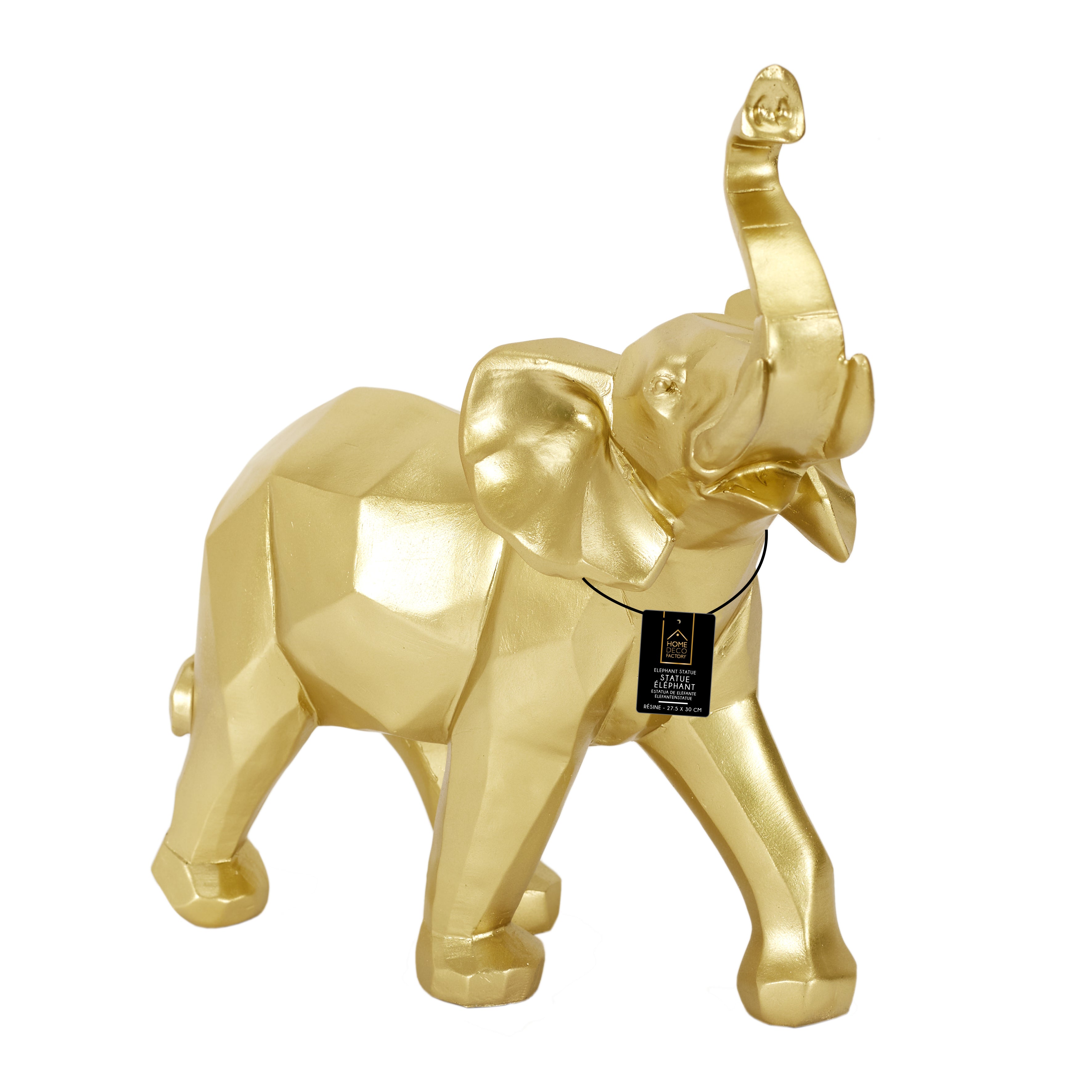 ELEPHANT ORIGAMI DORE H30CM