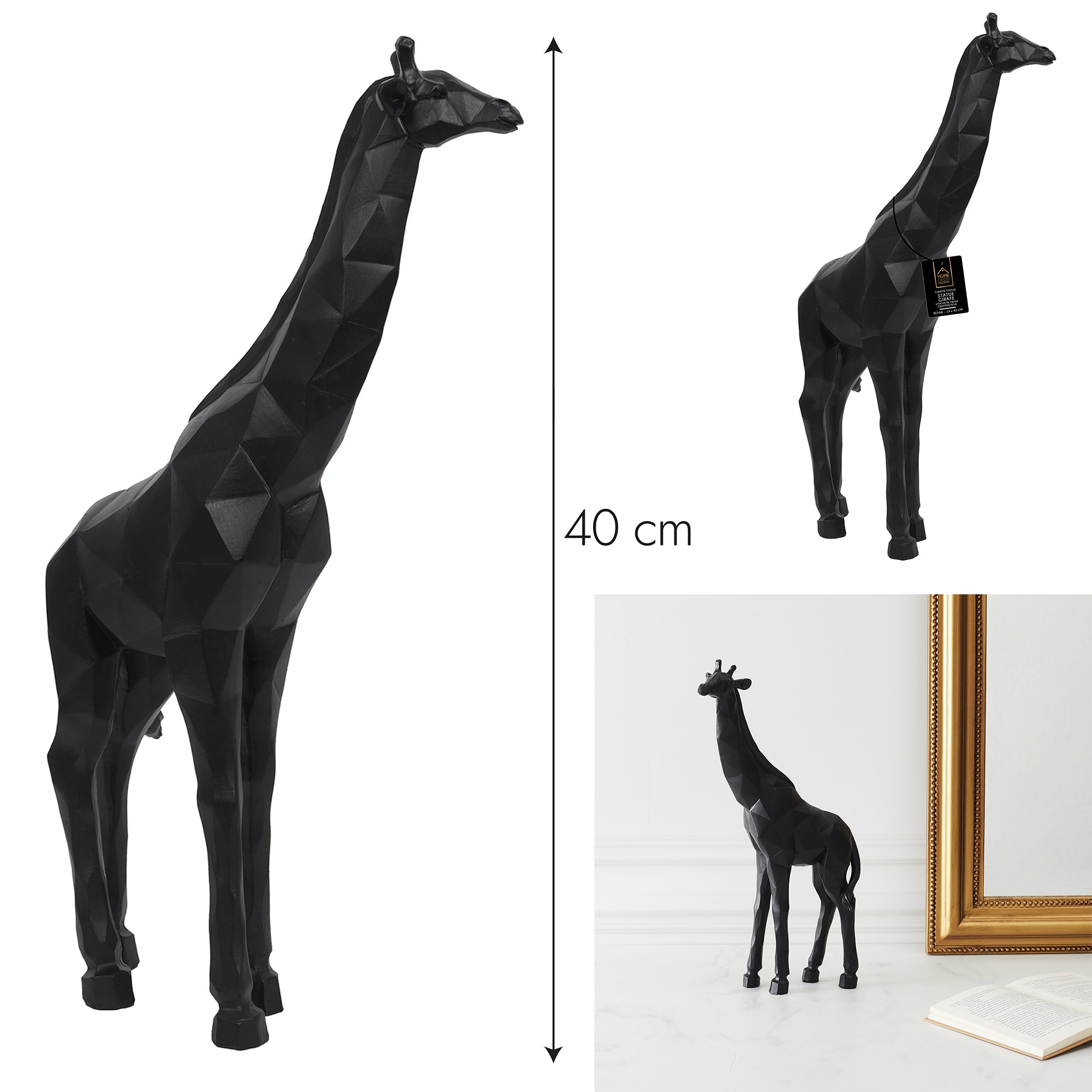 GIRAFE ORIGAMI H40CM