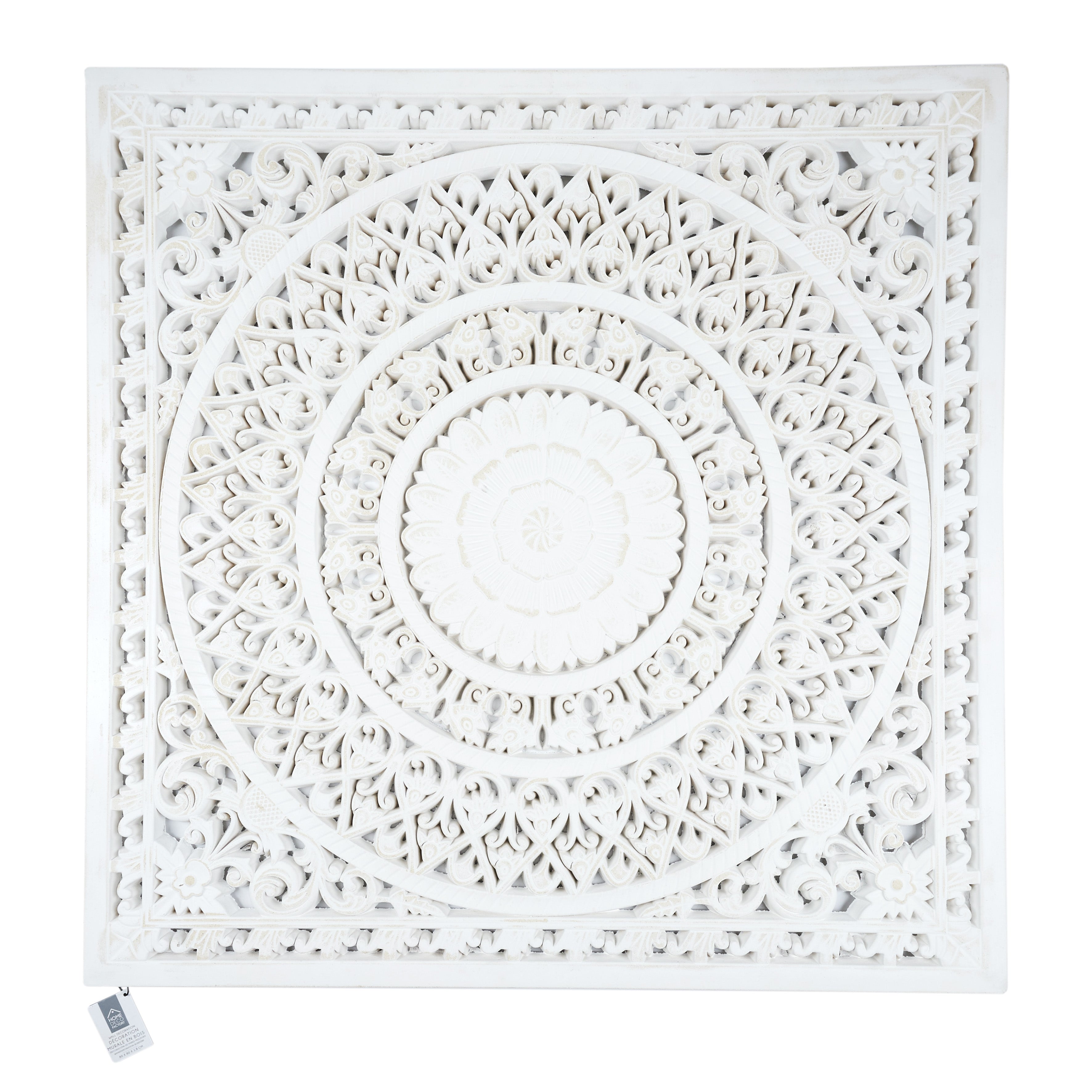 DECORATION MURALE MOULURE 80X80CM