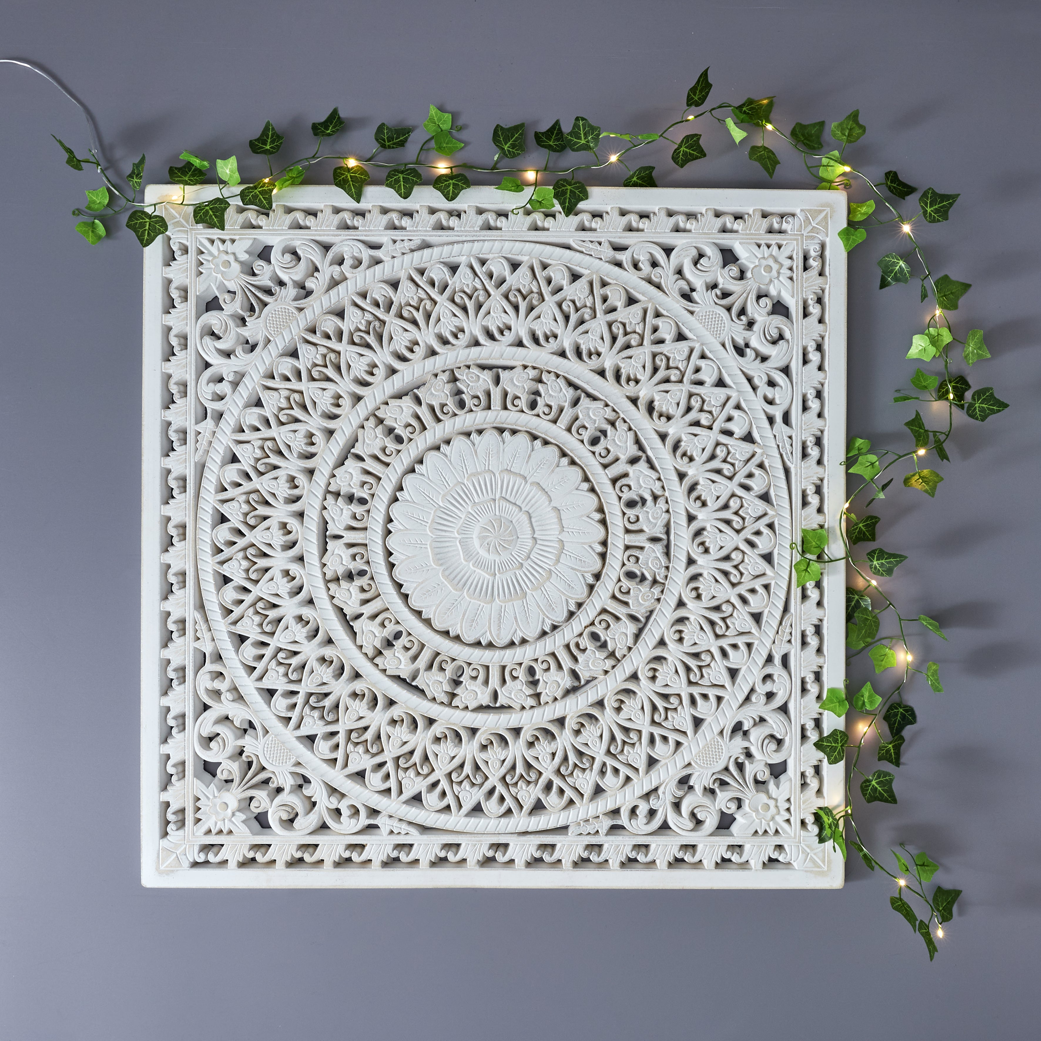 DECORATION MURALE MOULURE 80X80CM