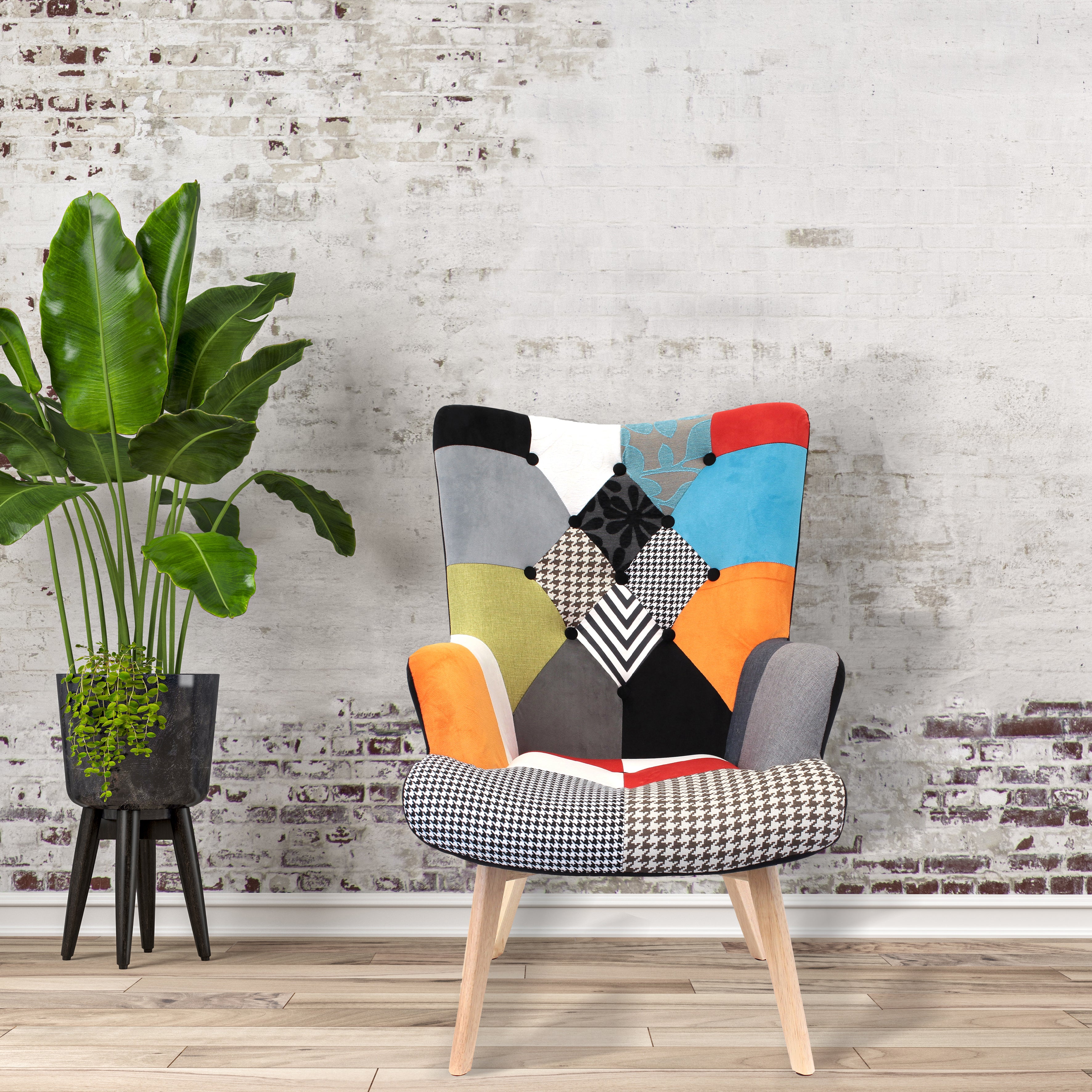 FAUTEUIL HELSINKI PATCHWORK