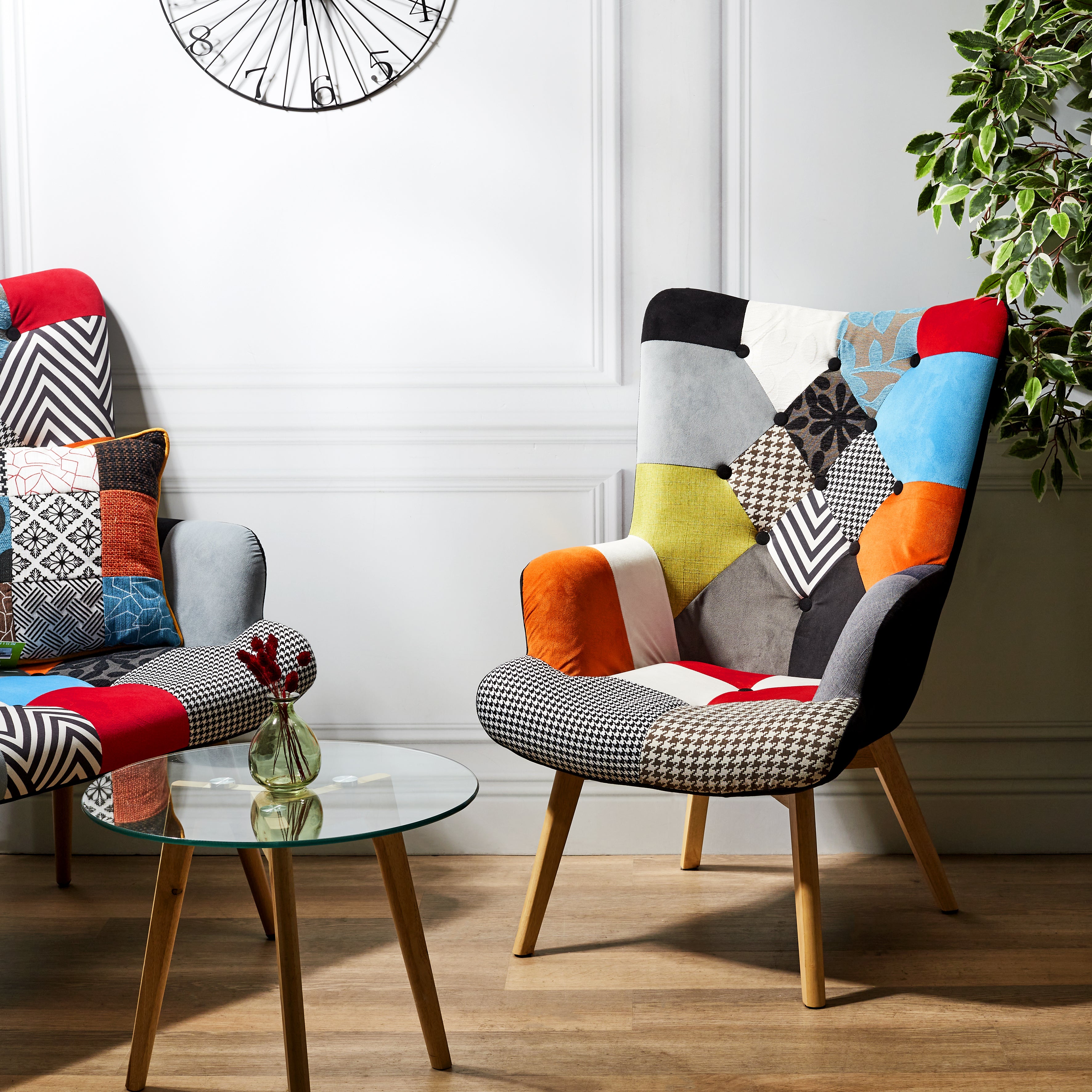 FAUTEUIL HELSINKI PATCHWORK
