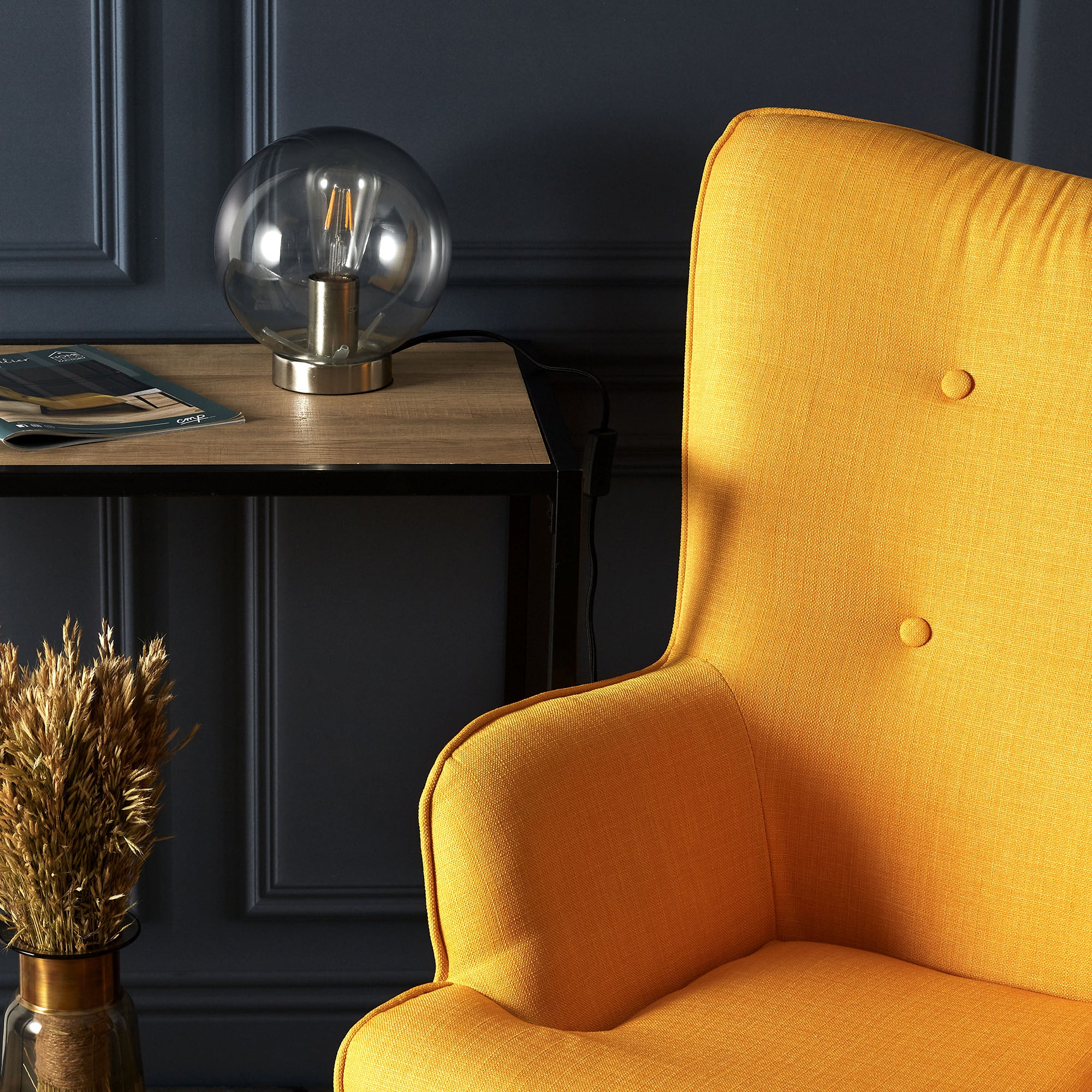 FAUTEUIL HELSINKI JAUNE
