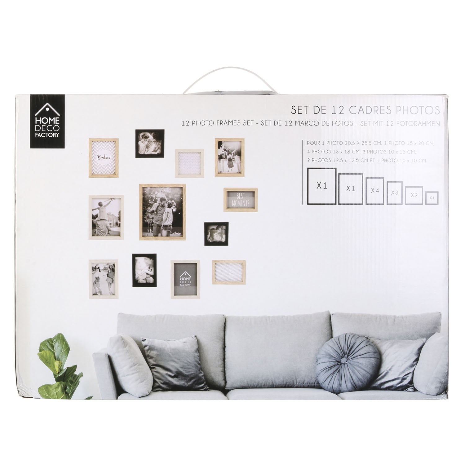 CADRE PHOTO X12 VUES
