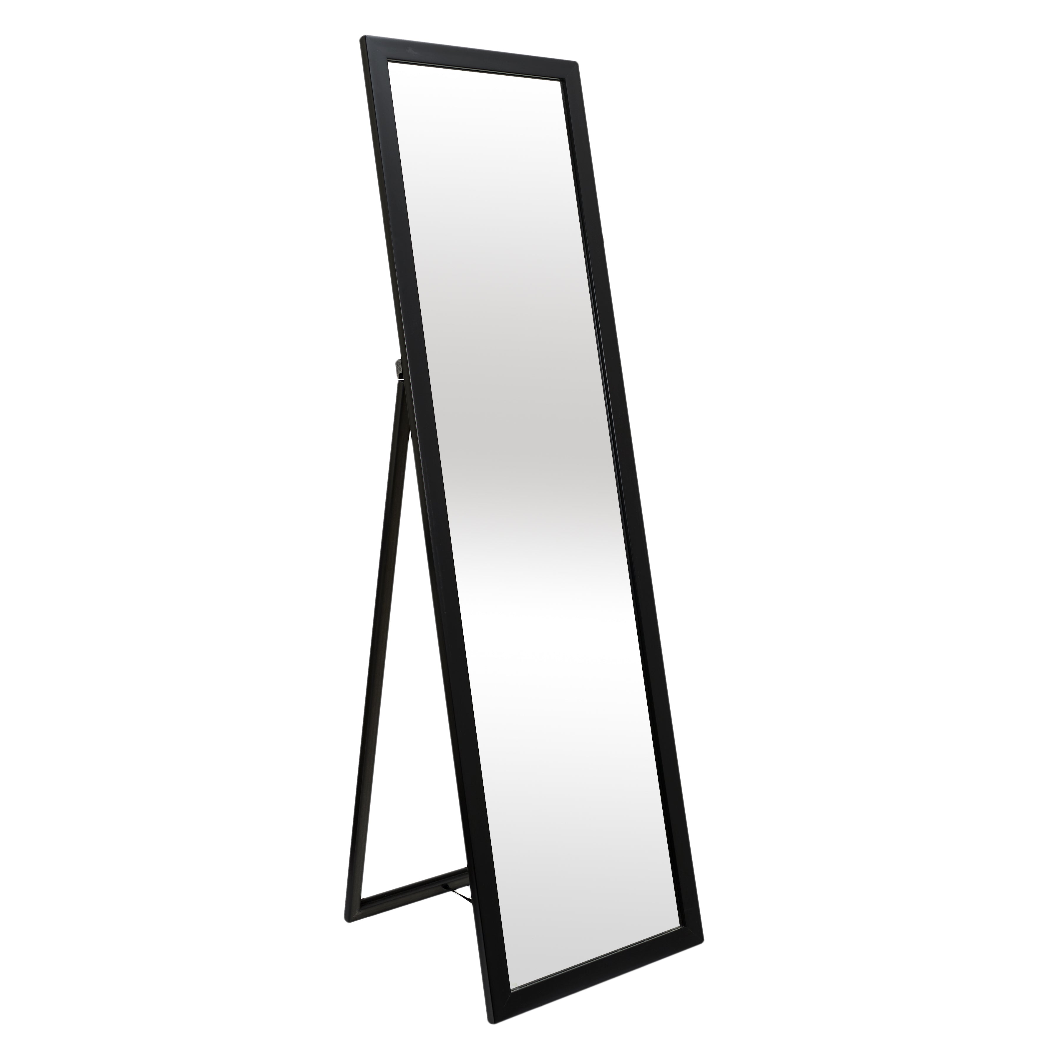 MIROIR SUR PIED NOIR 122CM