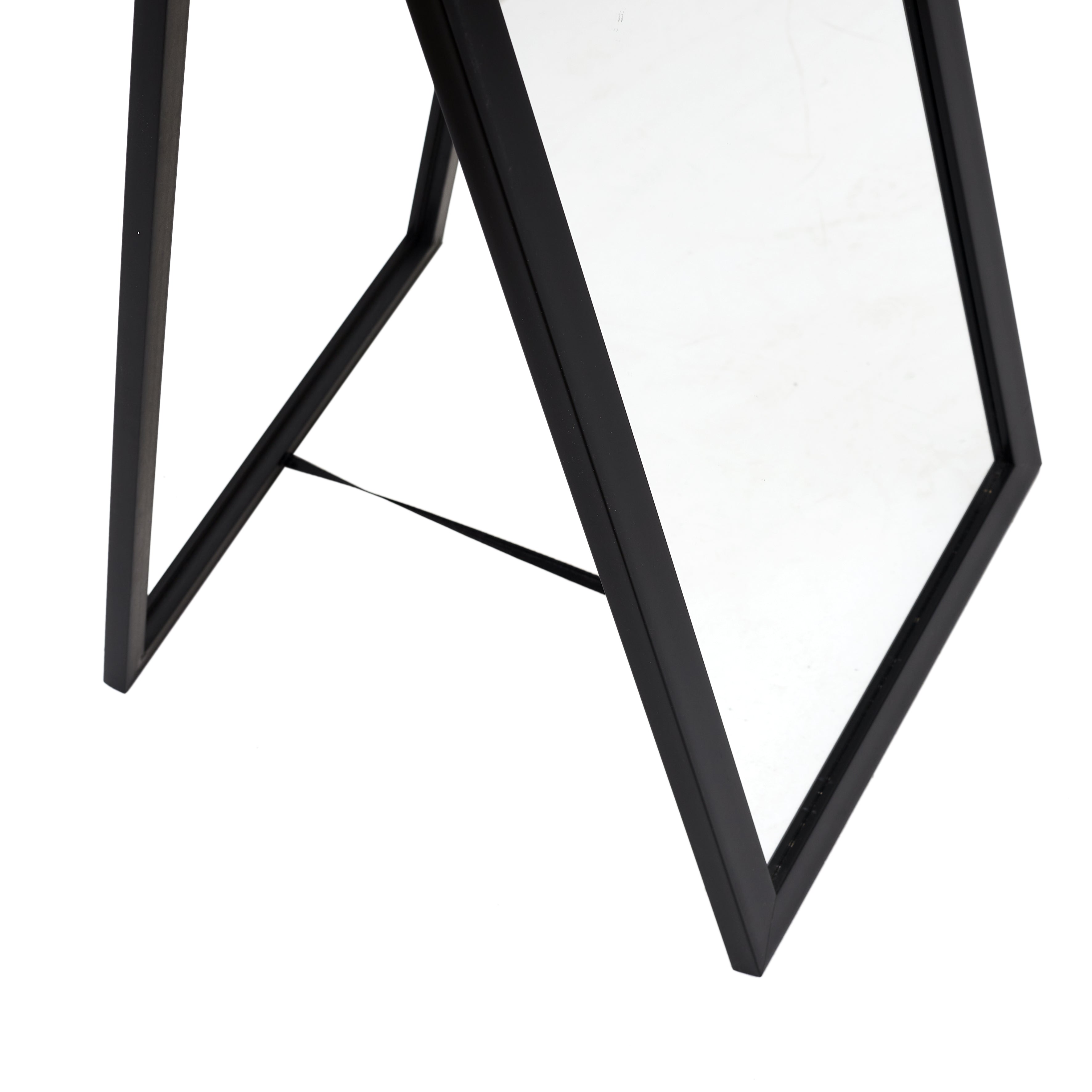MIROIR SUR PIED NOIR 122CM