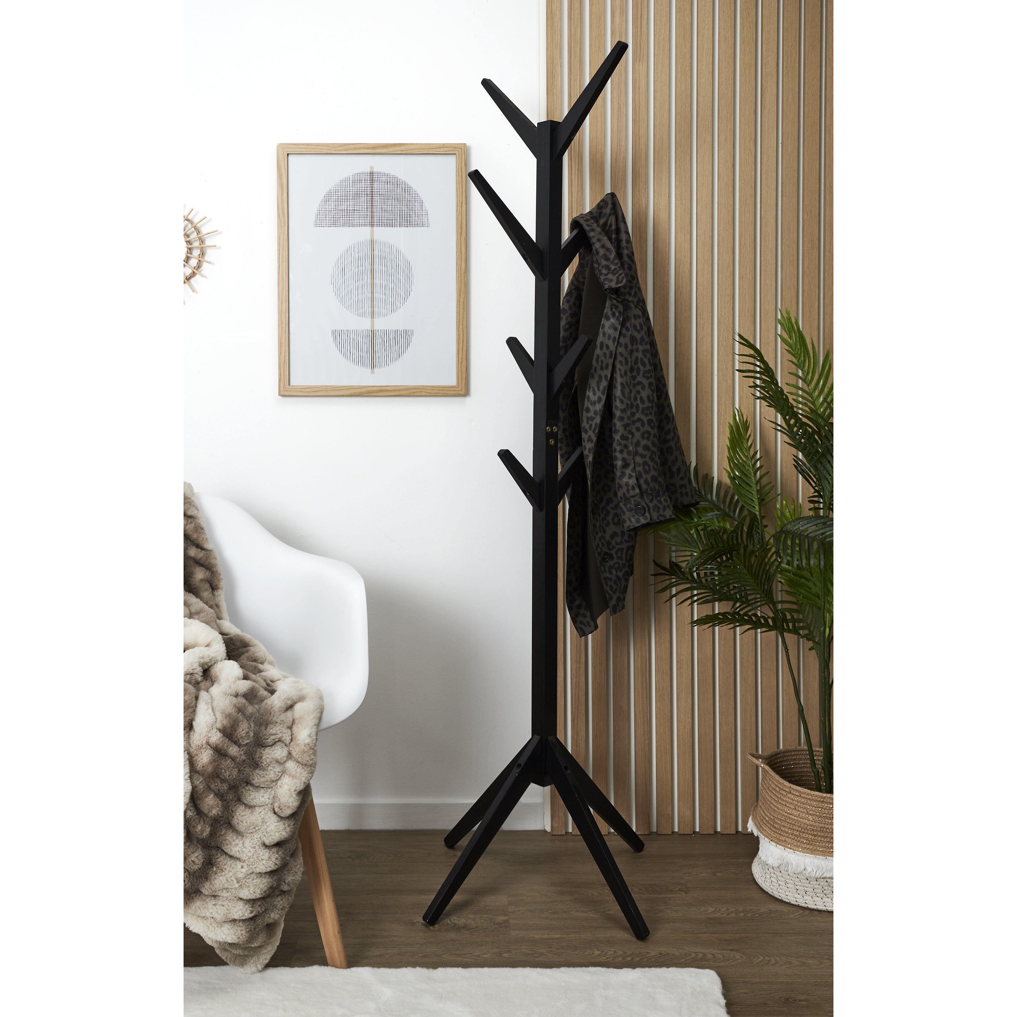 PORTEMANTEAU ARBRE NOIR