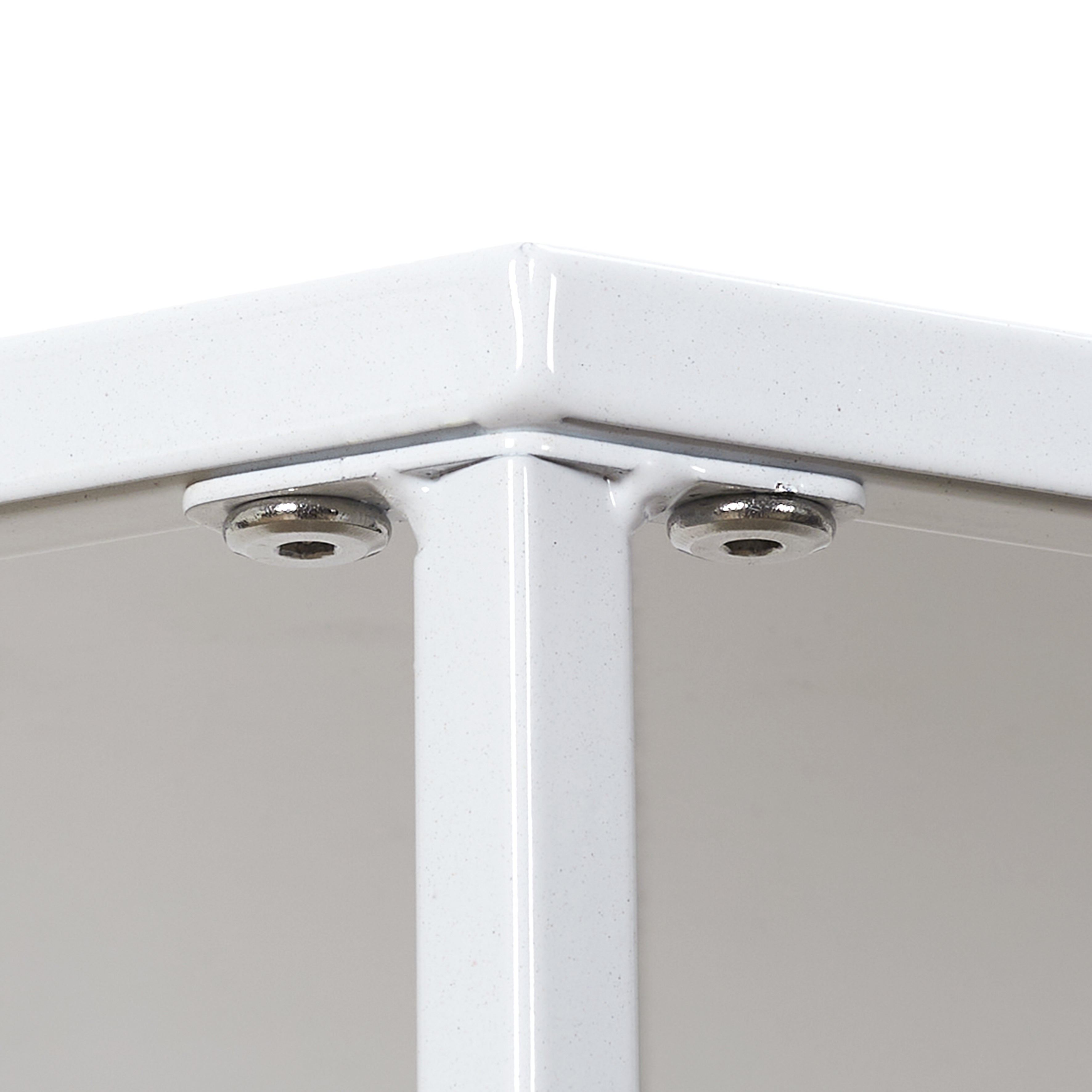 SELLETTE GIGOGNE METAL BLANC X3