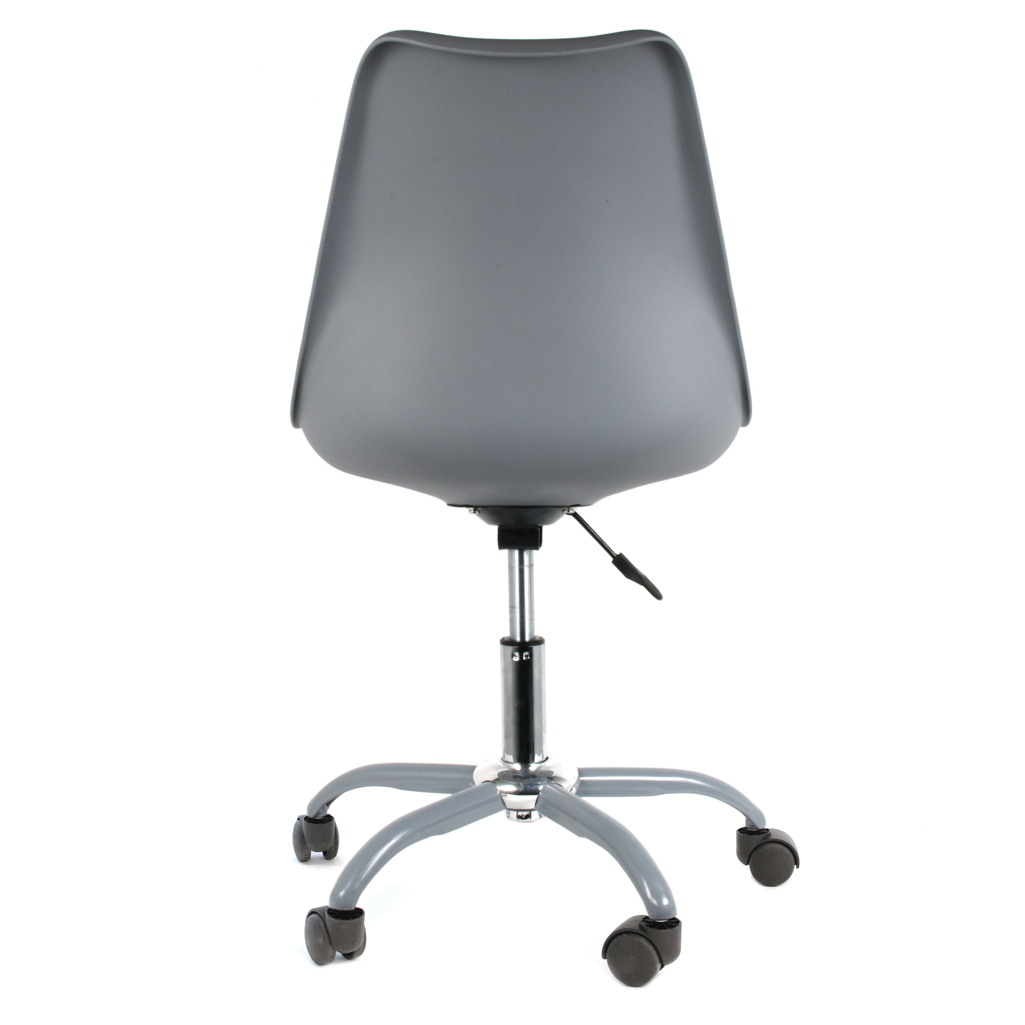 CHAISE A ROULETTES KIRUNA GRIS