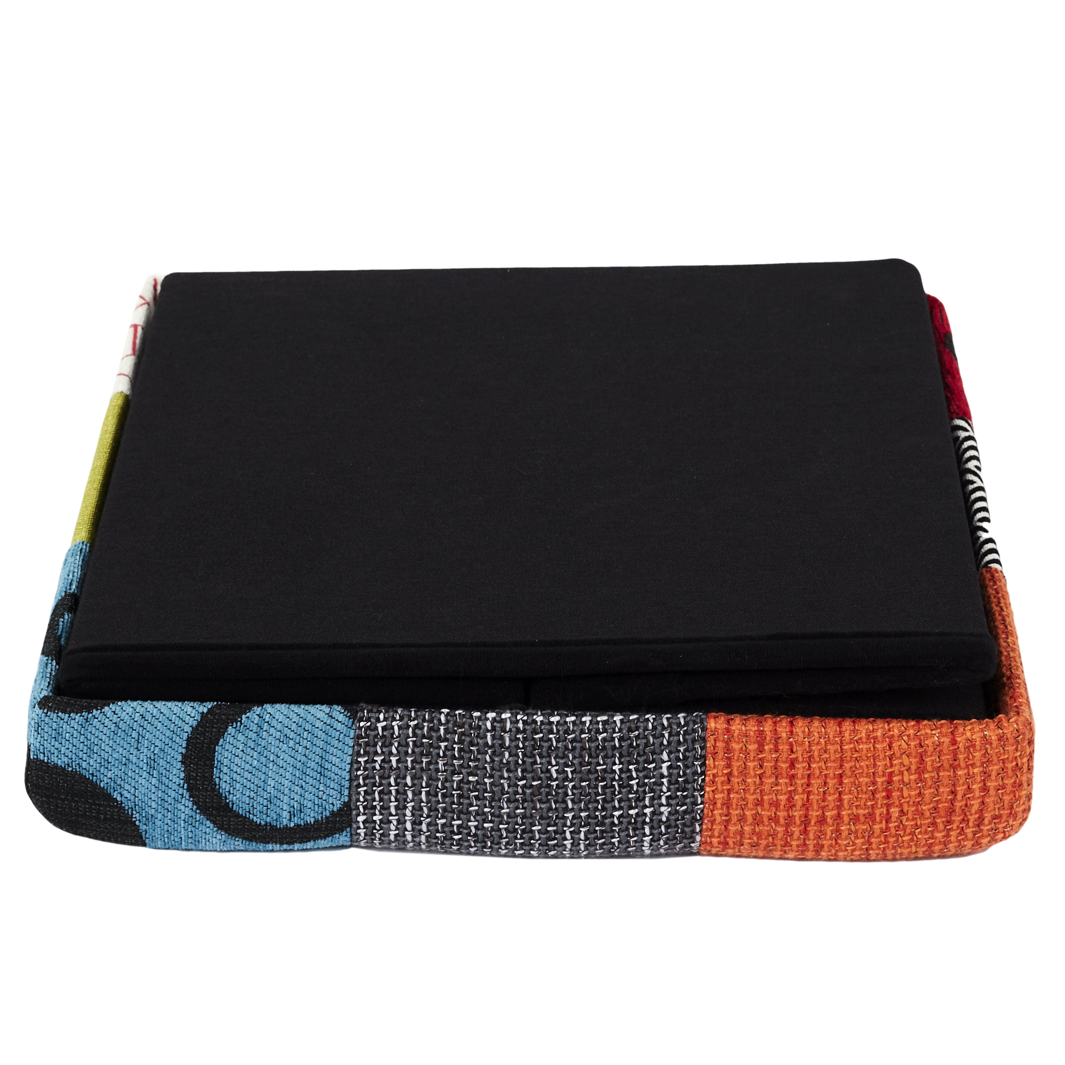 COFFRE POUF PLIABLE PATCHWORK