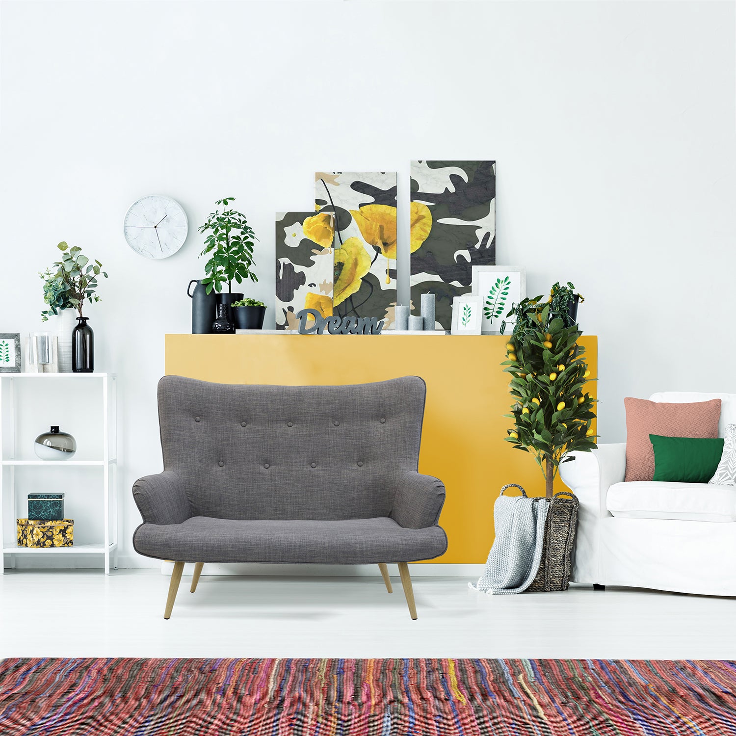 CANAPE HELSINKI GRIS