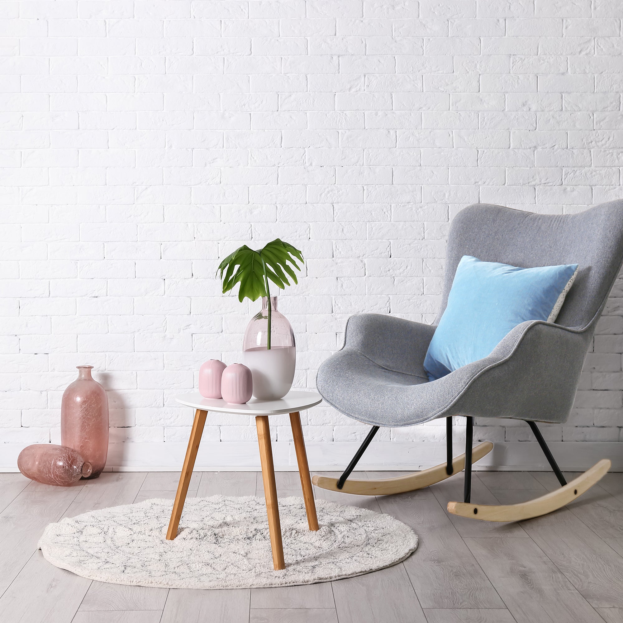 FAUTEUIL HELSINKI A BASCULE GRIS