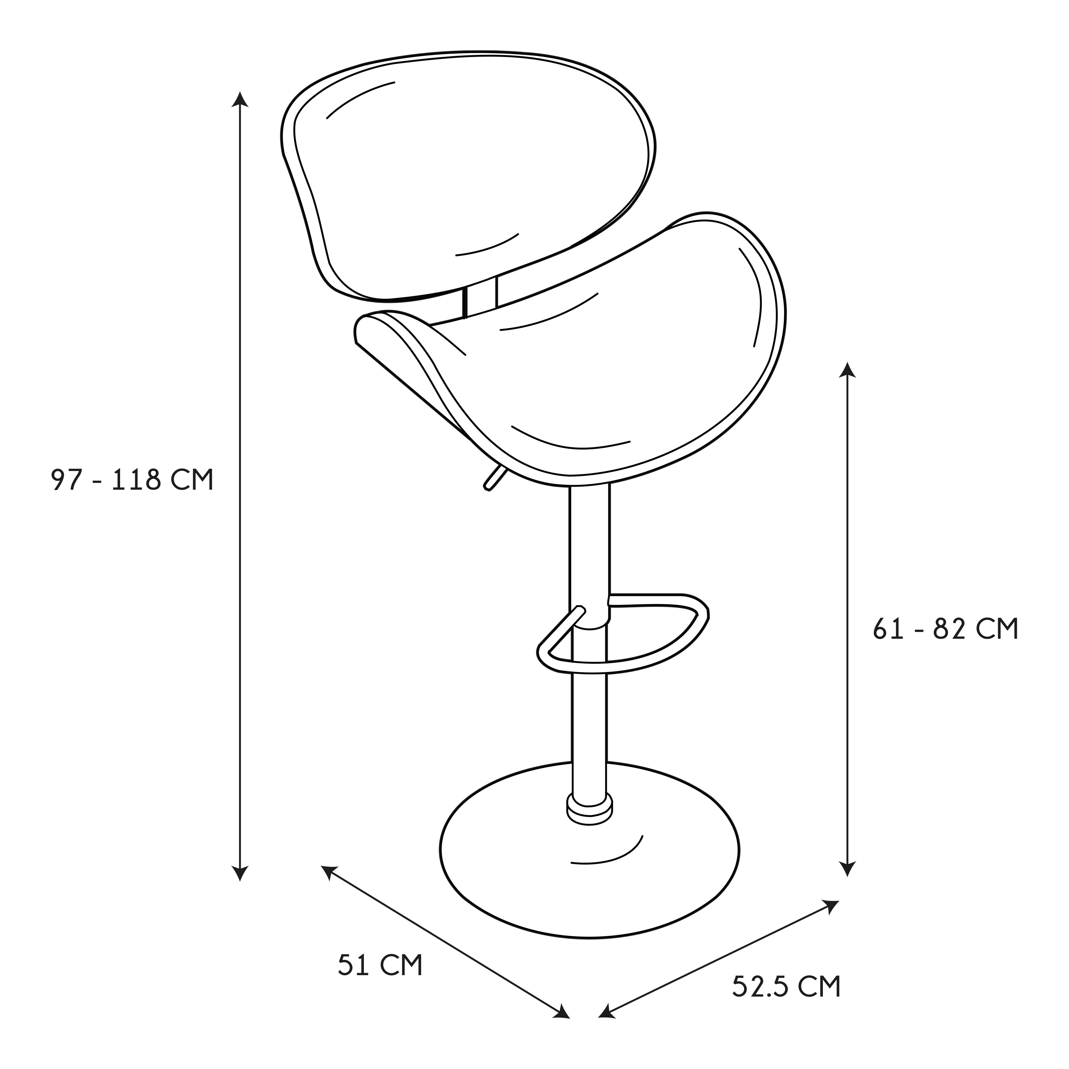 CHAISE DE BAR RENO