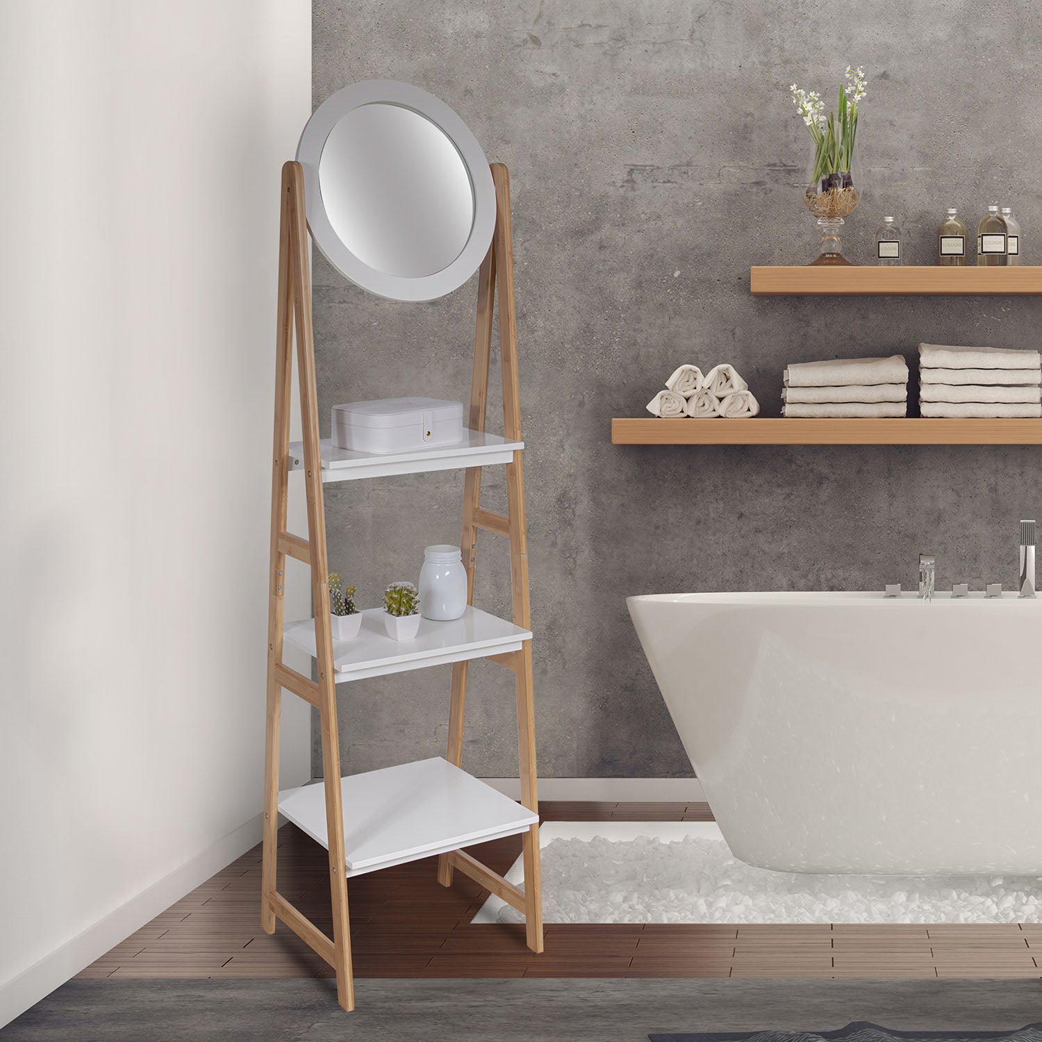 ETAGERE AVEC MIROIR COPENHAGUE