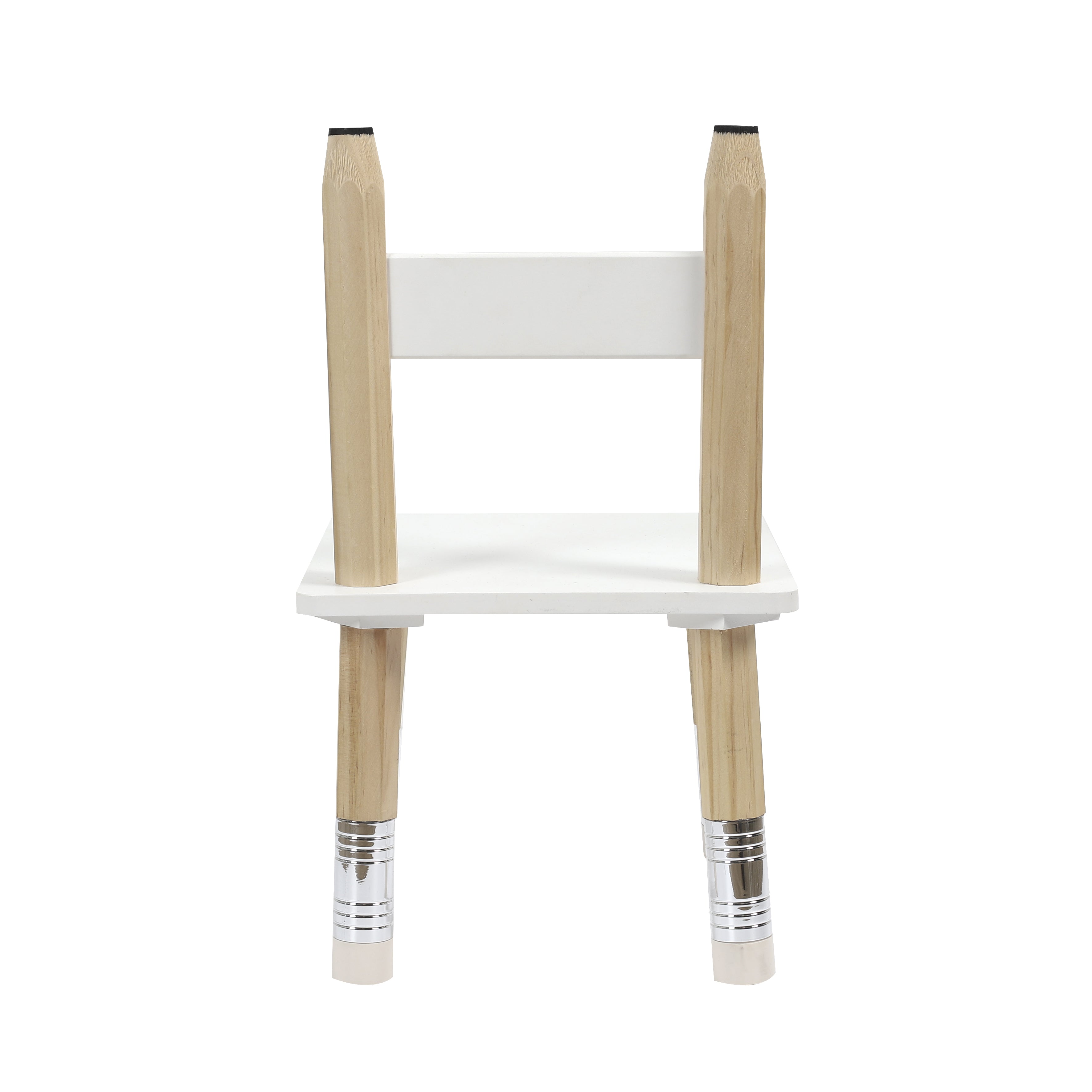 TABLE ET 2 CHAISES CRAYON