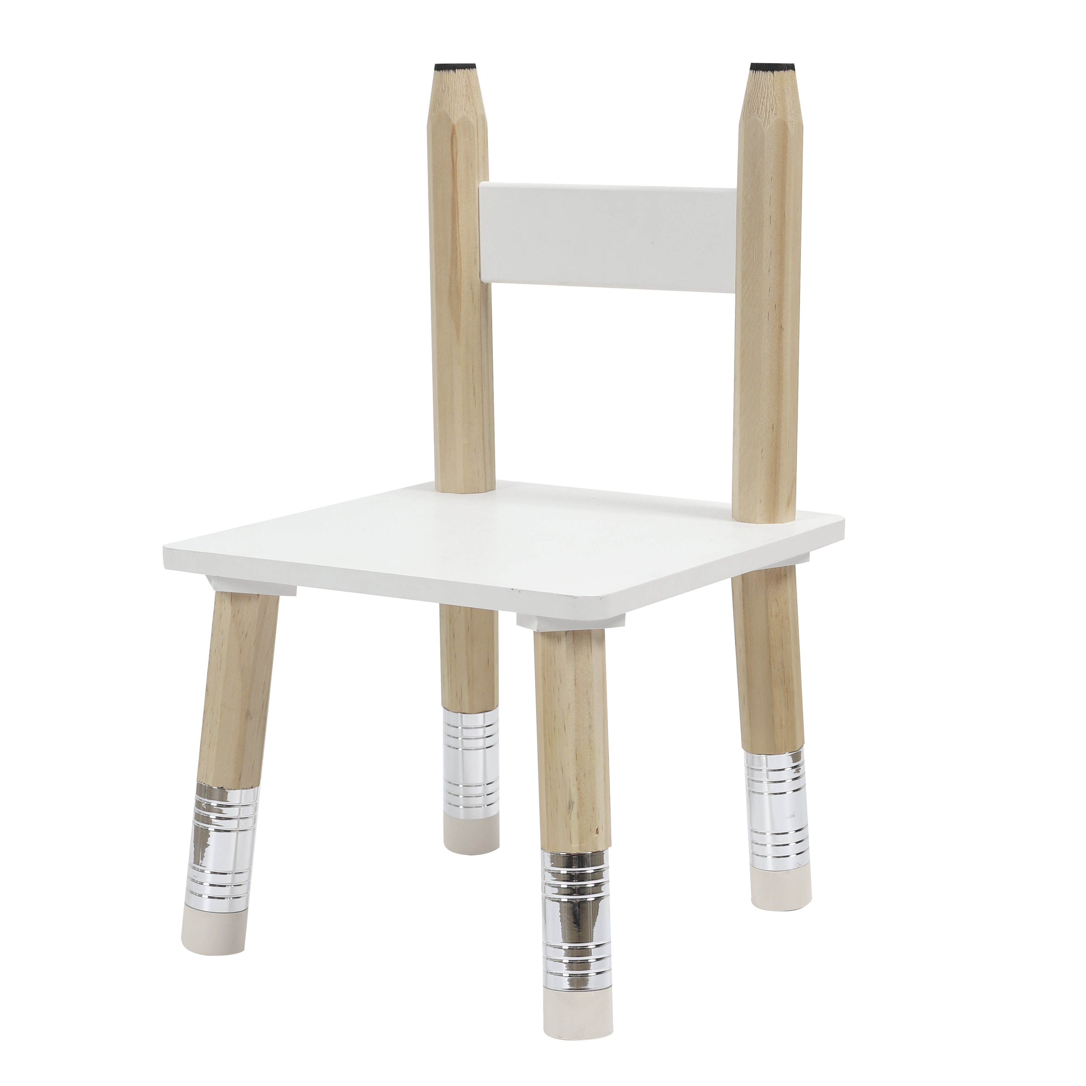 TABLE ET 2 CHAISES CRAYON