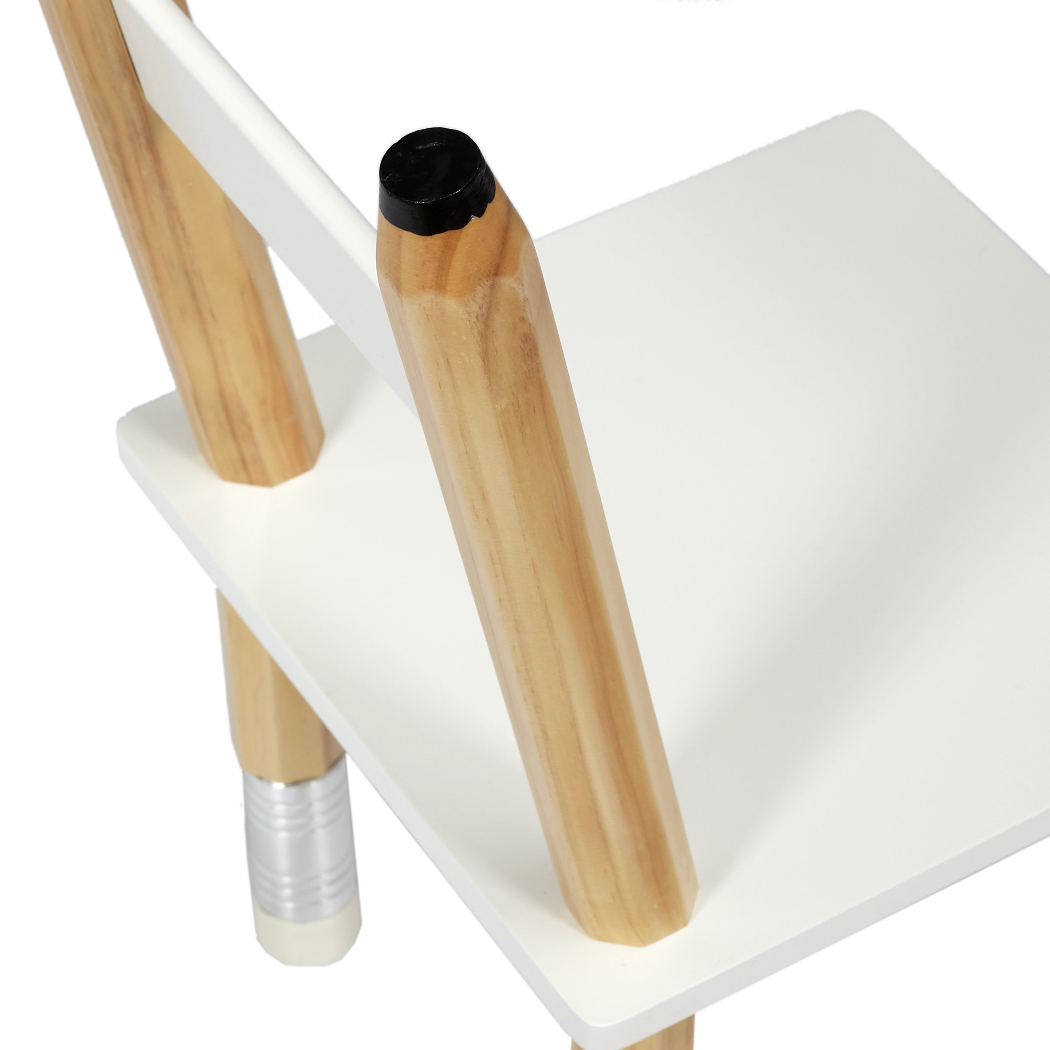 TABLE ET 2 CHAISES CRAYON