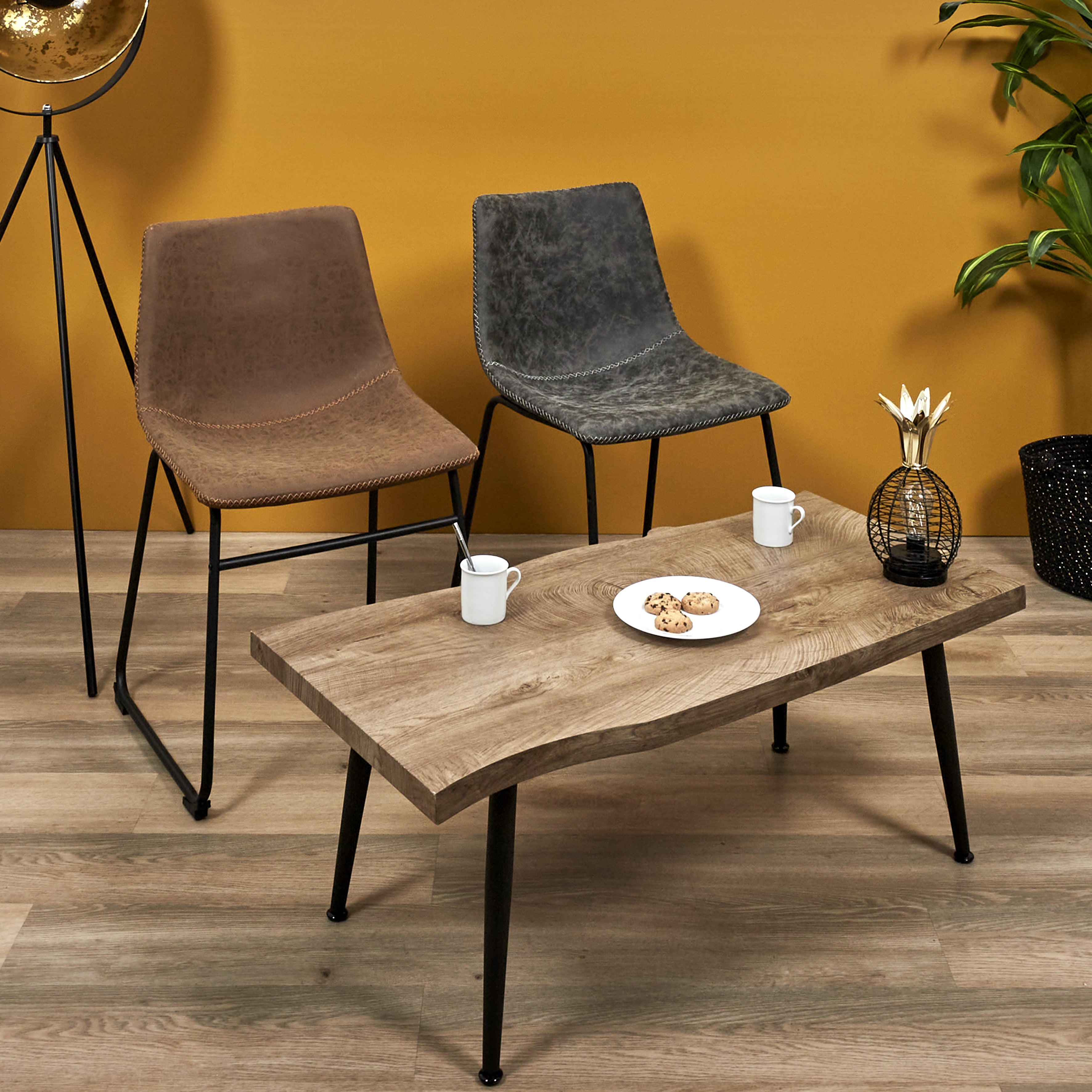 TABLE BASSE FOREST NOIR