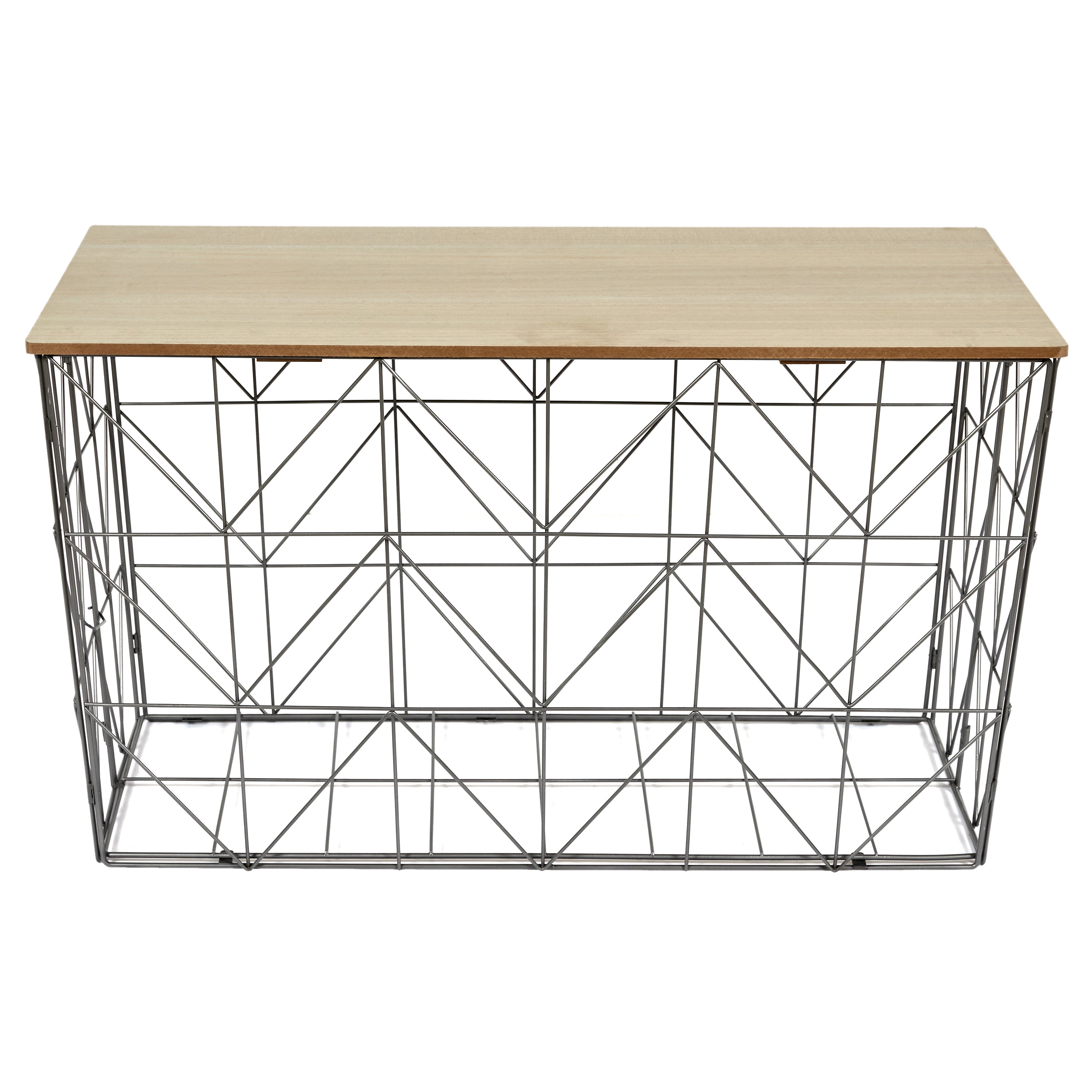 TABLE PLIABLE FILAIRE GRIS