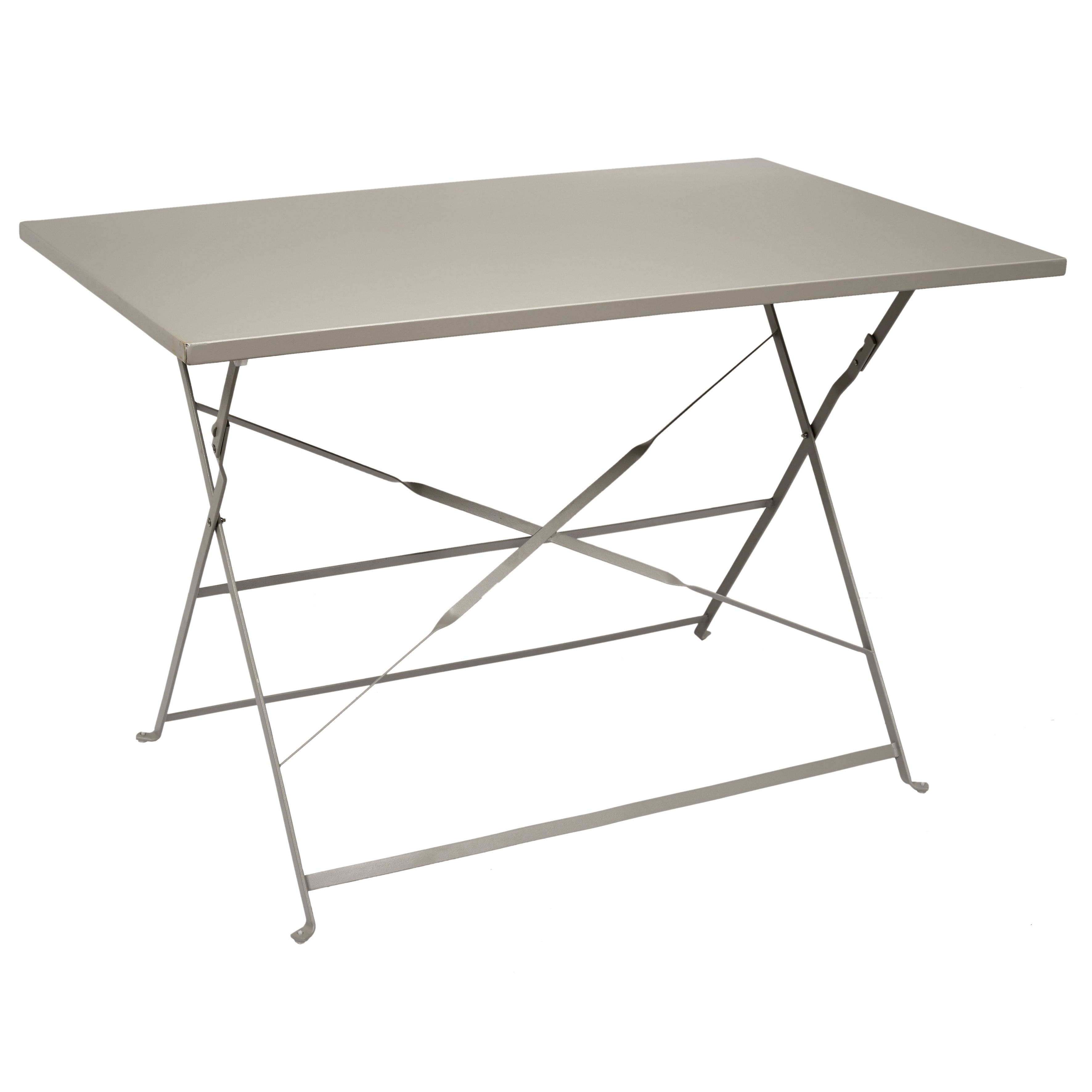 TABLE REPAS PLIANTE PALERME TAUPE 110X70X71CM