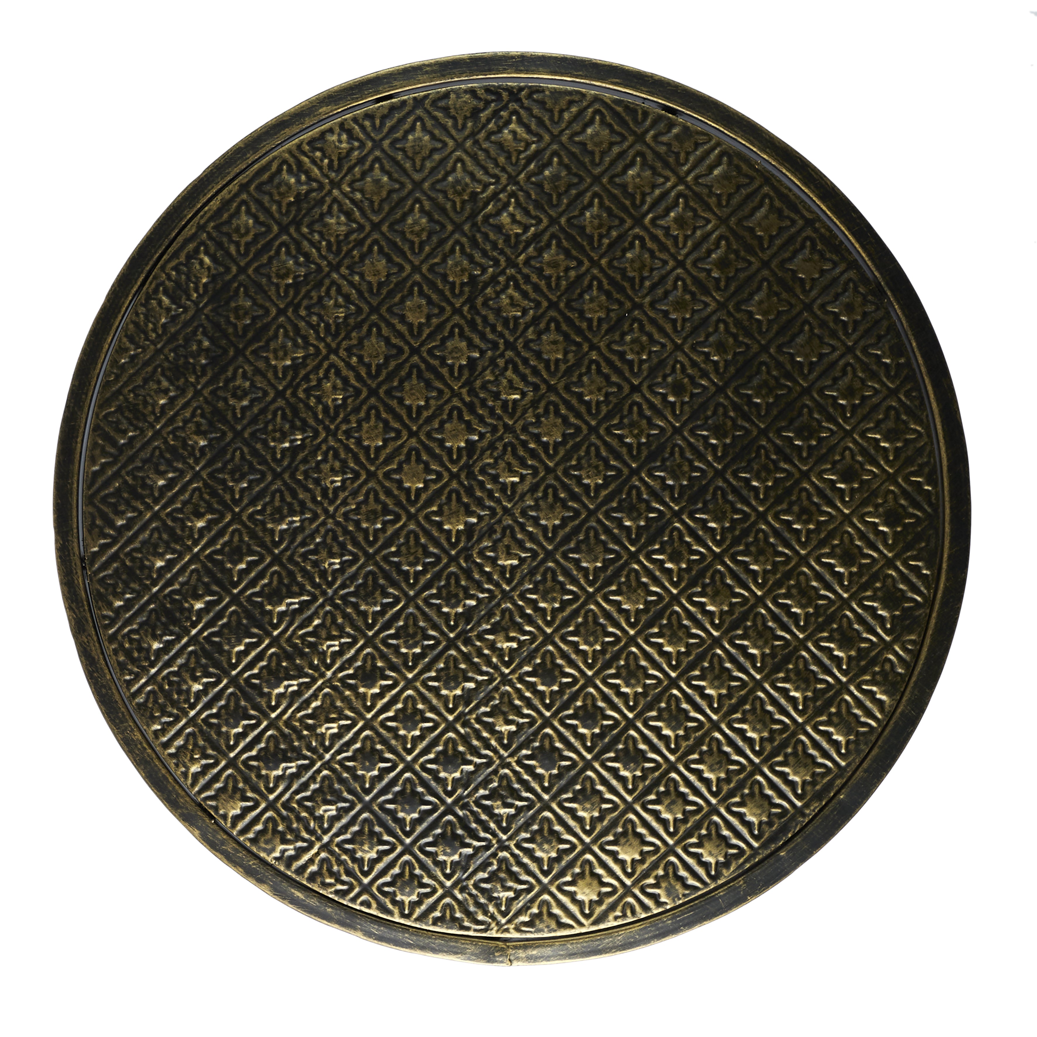 TABLE GIGOGNE METAL MARTELE MIRAGE X2