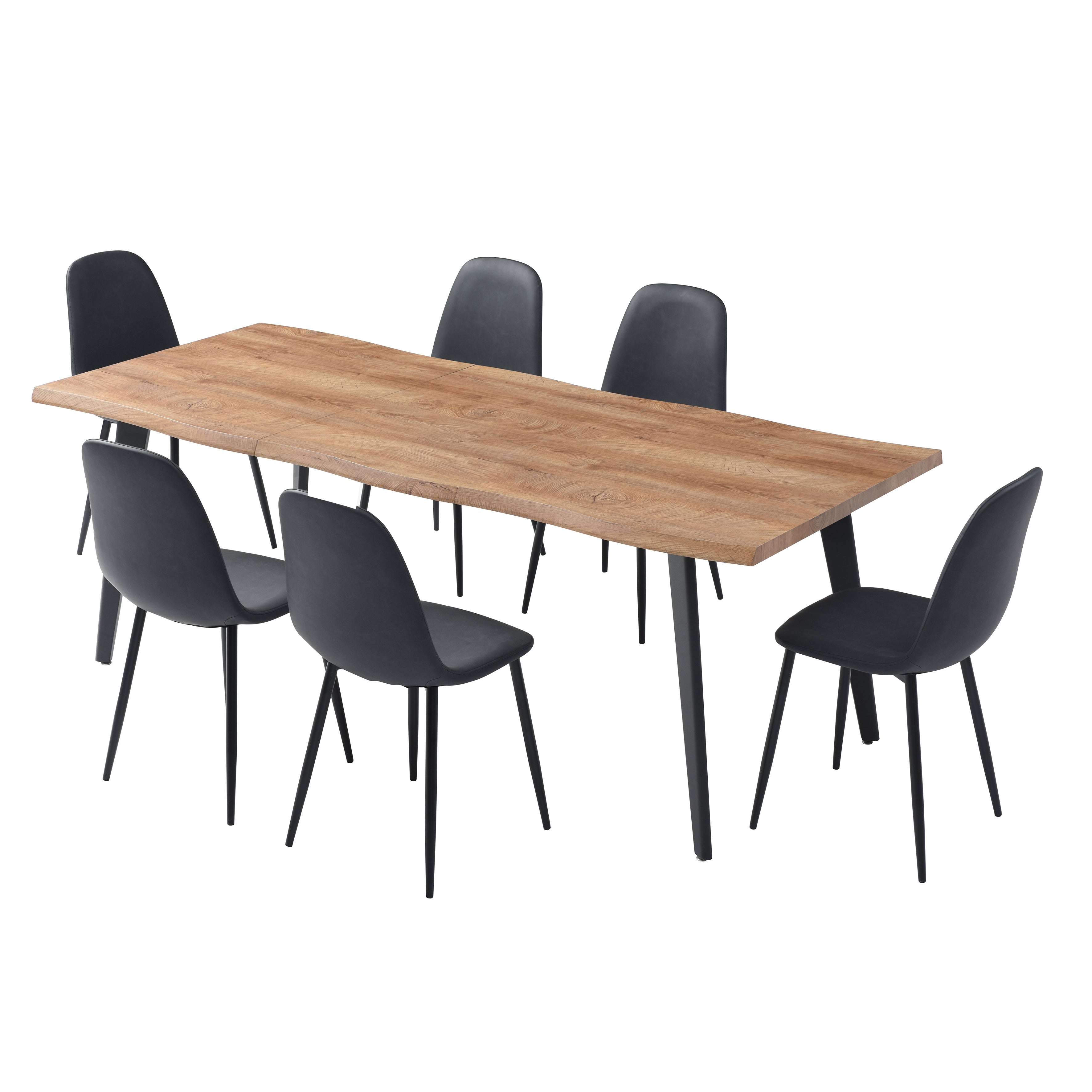 TABLE EXTENSIBLE 6 A 8 PERSONNES FOREST
